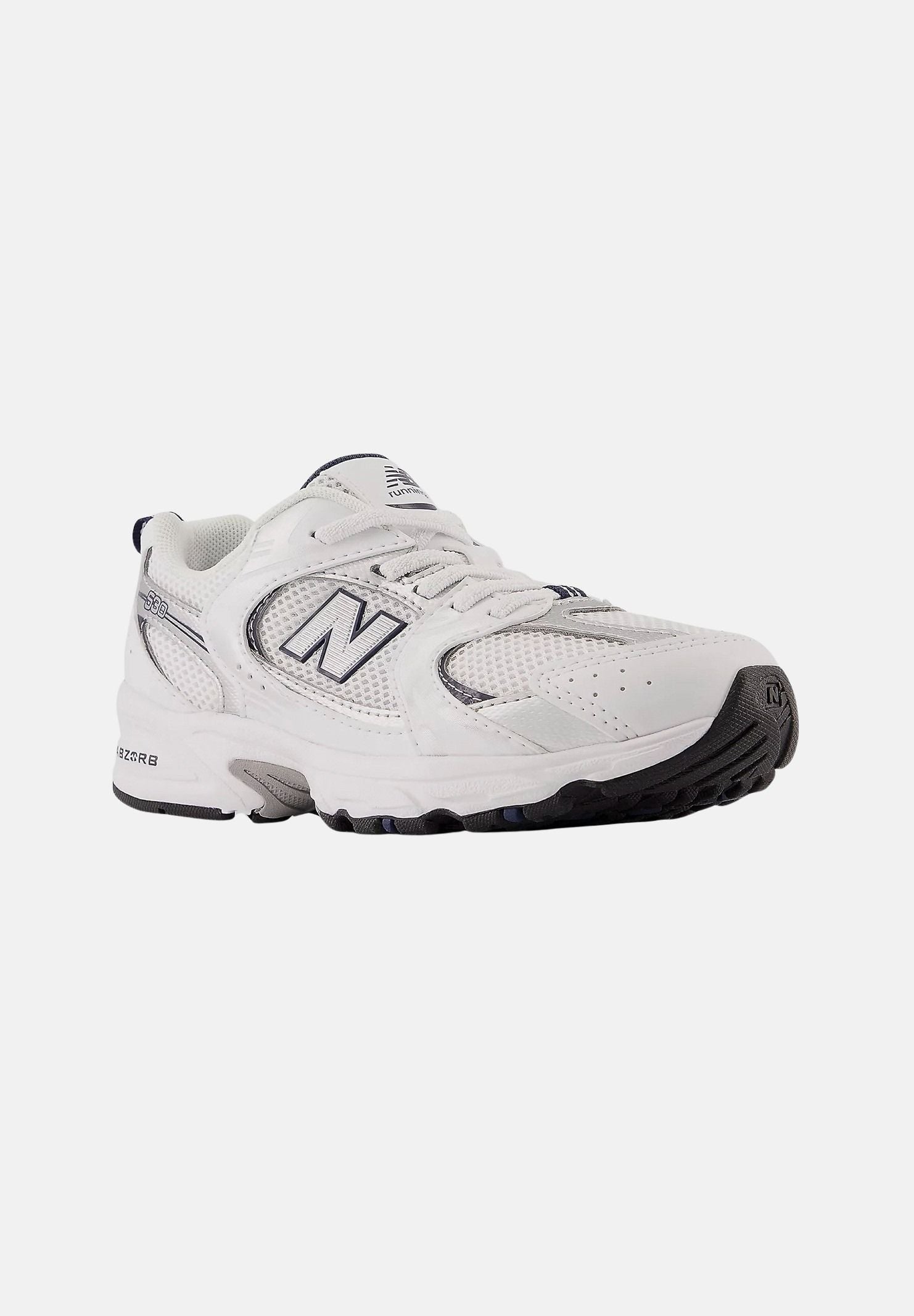 NEW BALANCE Sneakers 530 Bungee bianche per bambino e bambina PZ530SB1 . NEW BALANCE