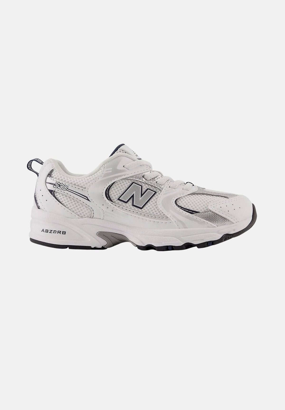 NEW BALANCE Sneakers 530 Bungee bianche per bambino e bambina PZ530SB1 . NEW BALANCE