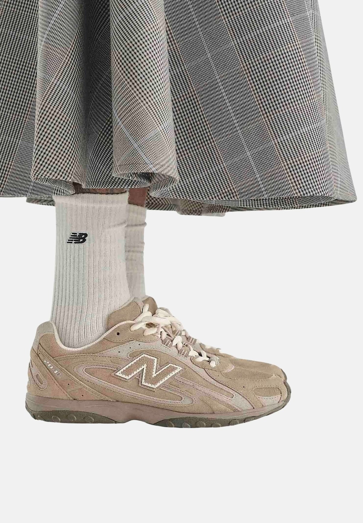 NEW BALANCE Sneakers 204L Mushroom with Arid Stone, beige tortora, da uomo e donna U204LMMA . NEW BALANCE
