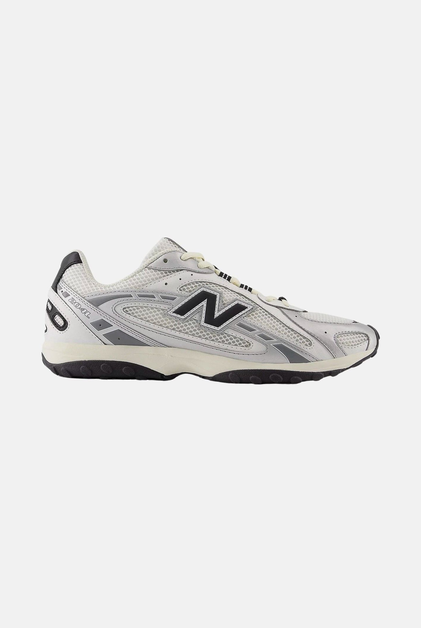 NEW BALANCE Sneakers 204L Silver Metallic with Black, argento e nero, da uomo e donna U204LSWD . NEW BALANCE