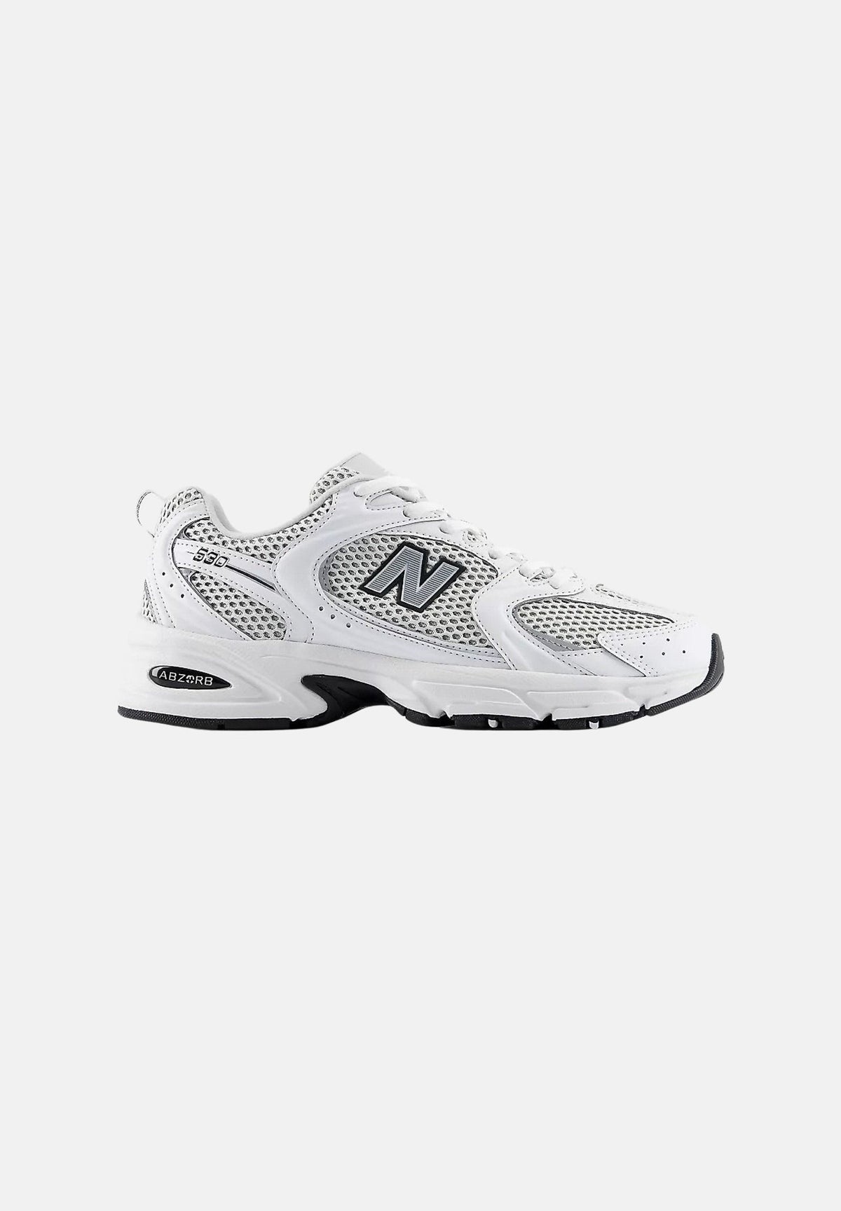 NEW BALANCE Sneakers 530 silver metallic-bianche per uomo e donna U530KLB . NEW BALANCE