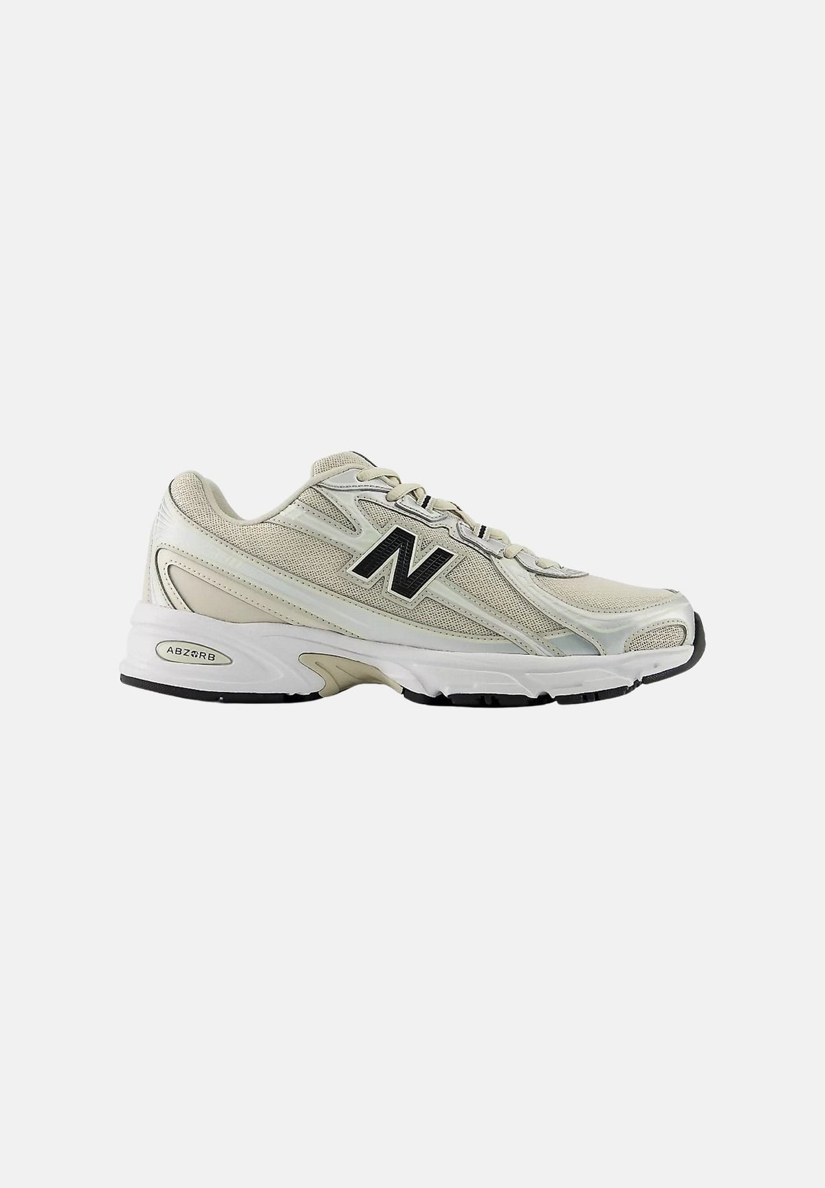 NEW BALANCE Sneakers 740 beige chiaro e nero per uomo e donna U7406KY . NEW BALANCE