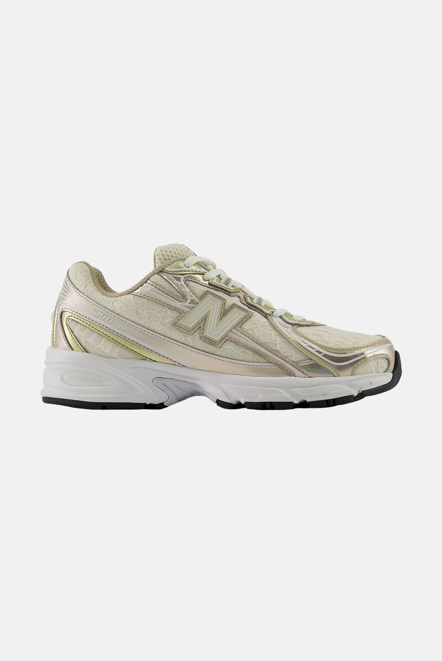 NEW BALANCE Sneakers 740 Sea Salt with Silver Metallic, beige chiaro e argento, da uomo e donna U7407DS . NEW BALANCE