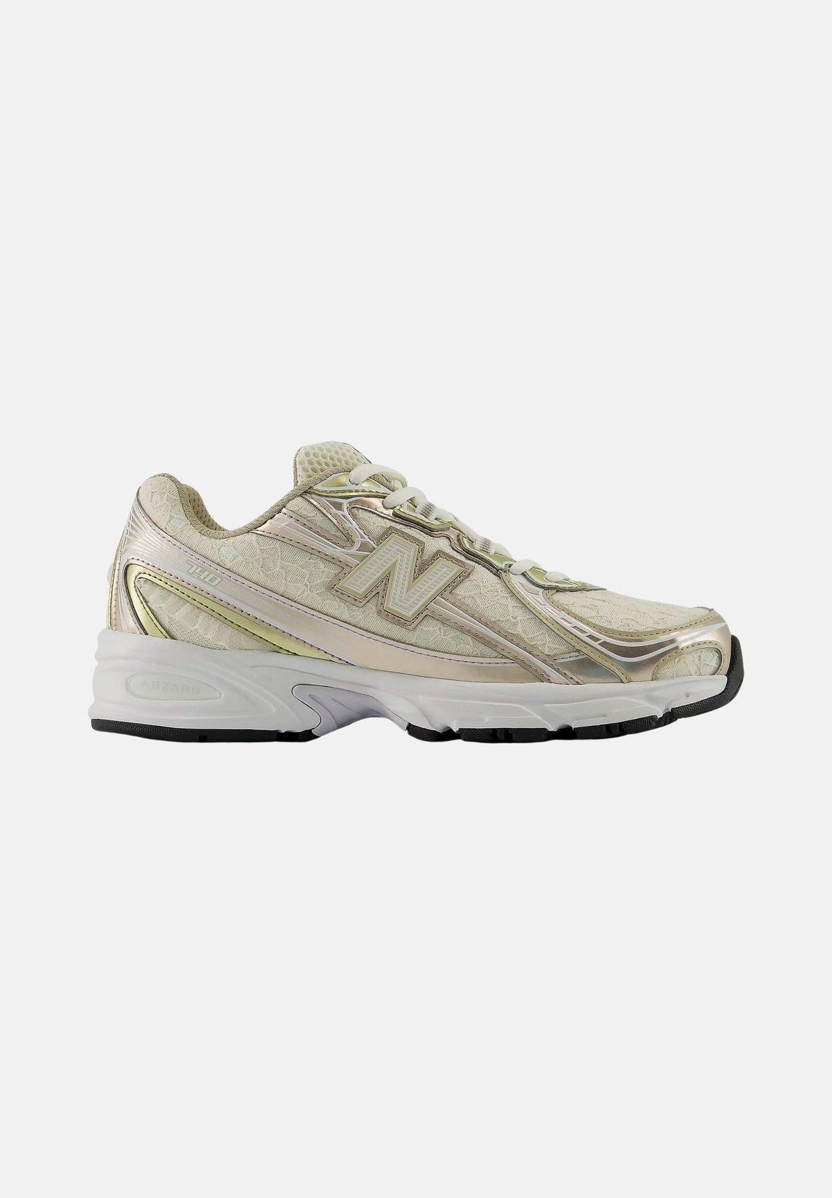NEW BALANCE Sneakers 740 Sea Salt with Silver Metallic, beige chiaro e argento, da uomo e donna U7407DS . NEW BALANCE