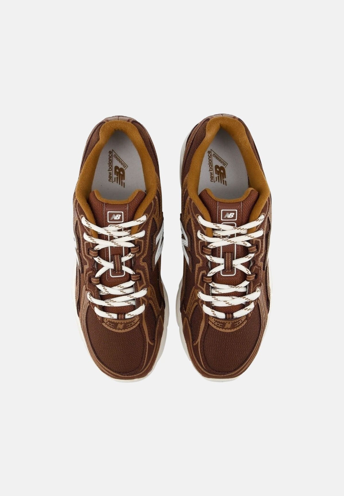 NEW BALANCE Sneakers 740 marrone scuro e panna per uomo e donna U7407IK . NEW BALANCE