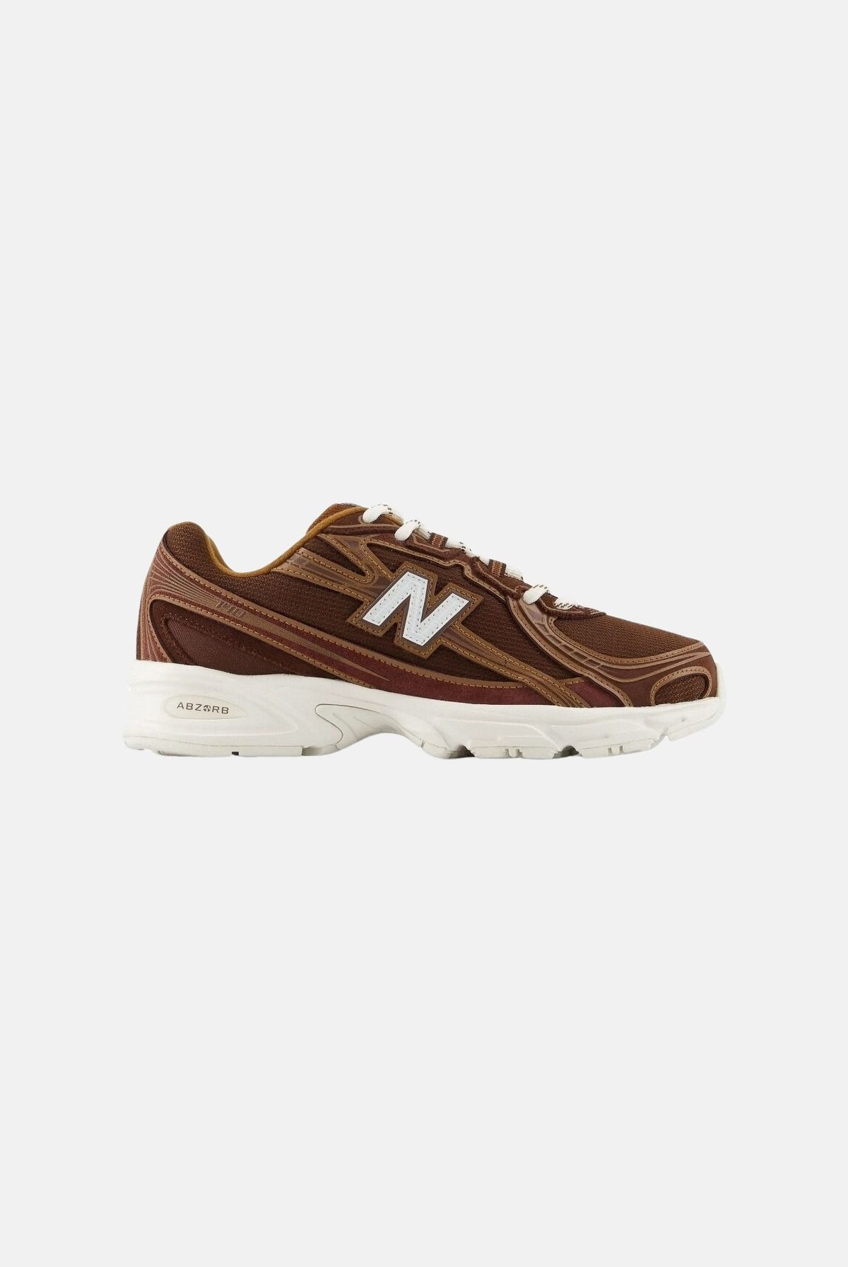 NEW BALANCE Sneakers 740 marrone scuro e panna per uomo e donna U7407IK . NEW BALANCE