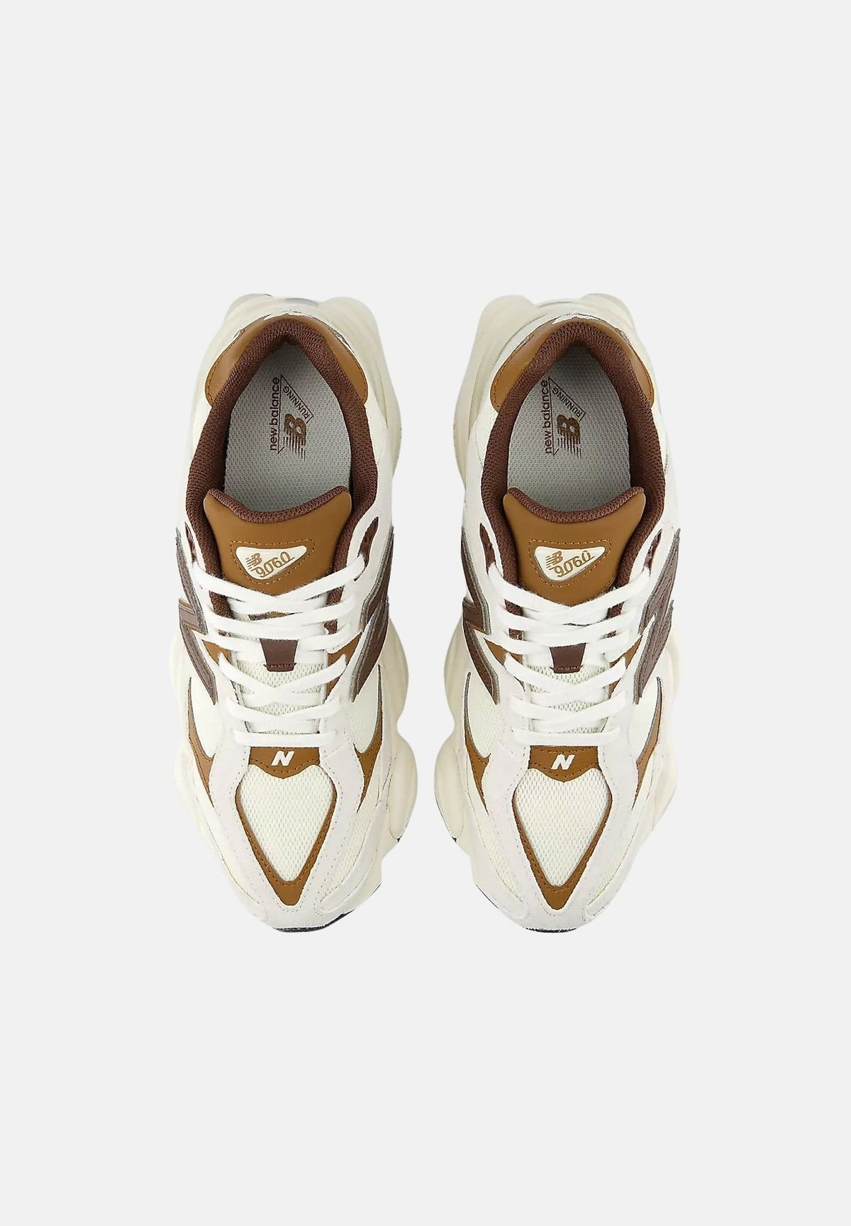 NEW BALANCE Sneakers 9060 crema e marrone per uomo e donna U90603EG . NEW BALANCE