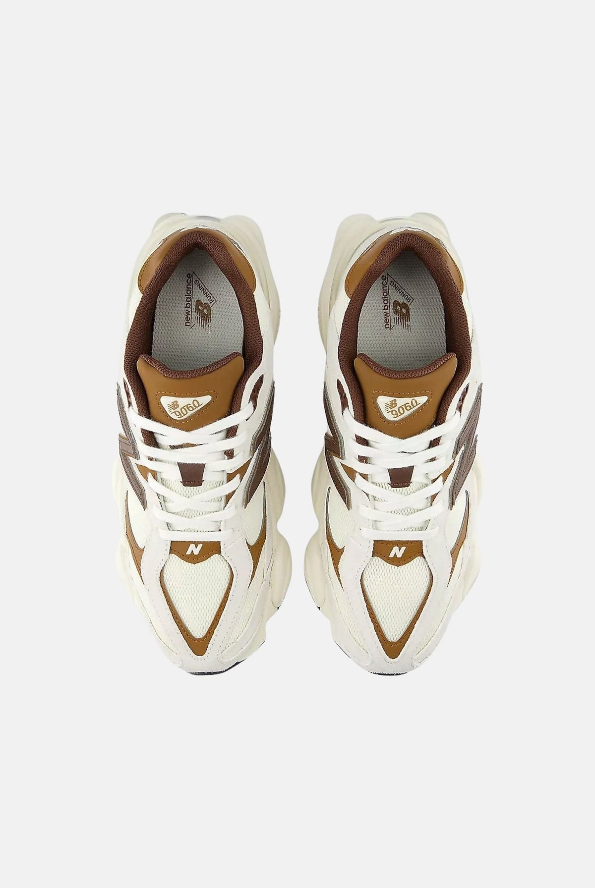 NEW BALANCE Sneakers 9060 crema e marrone per uomo e donna U90603EG . NEW BALANCE