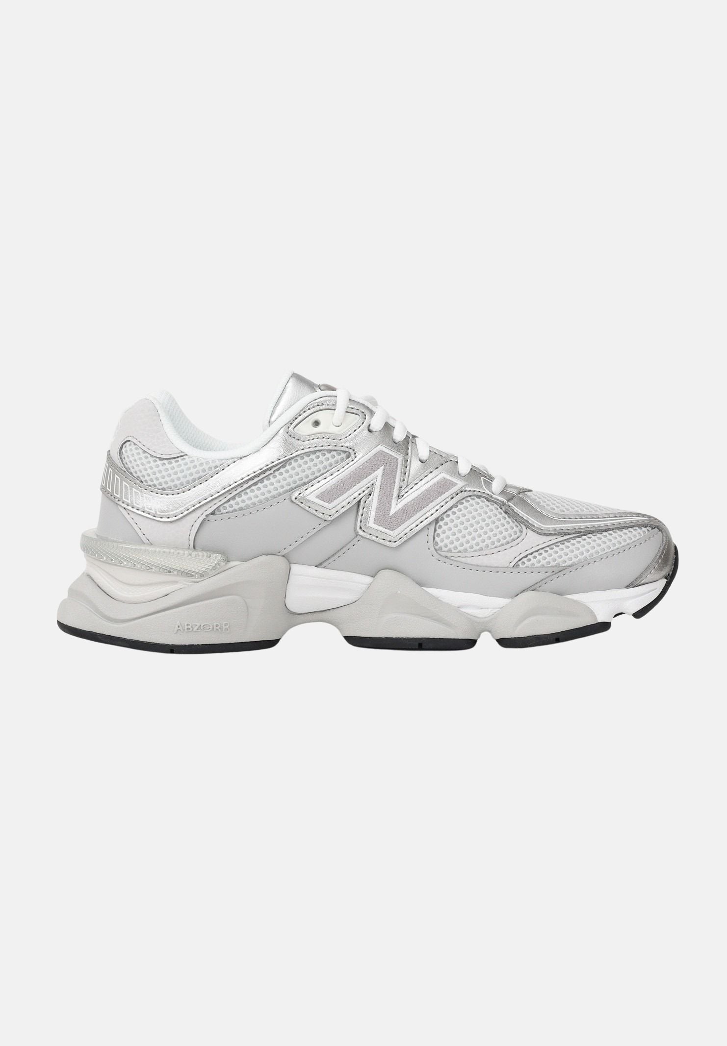 NEW BALANCE Sneakers 9060 argento da uomo U90606MU . NEW BALANCE