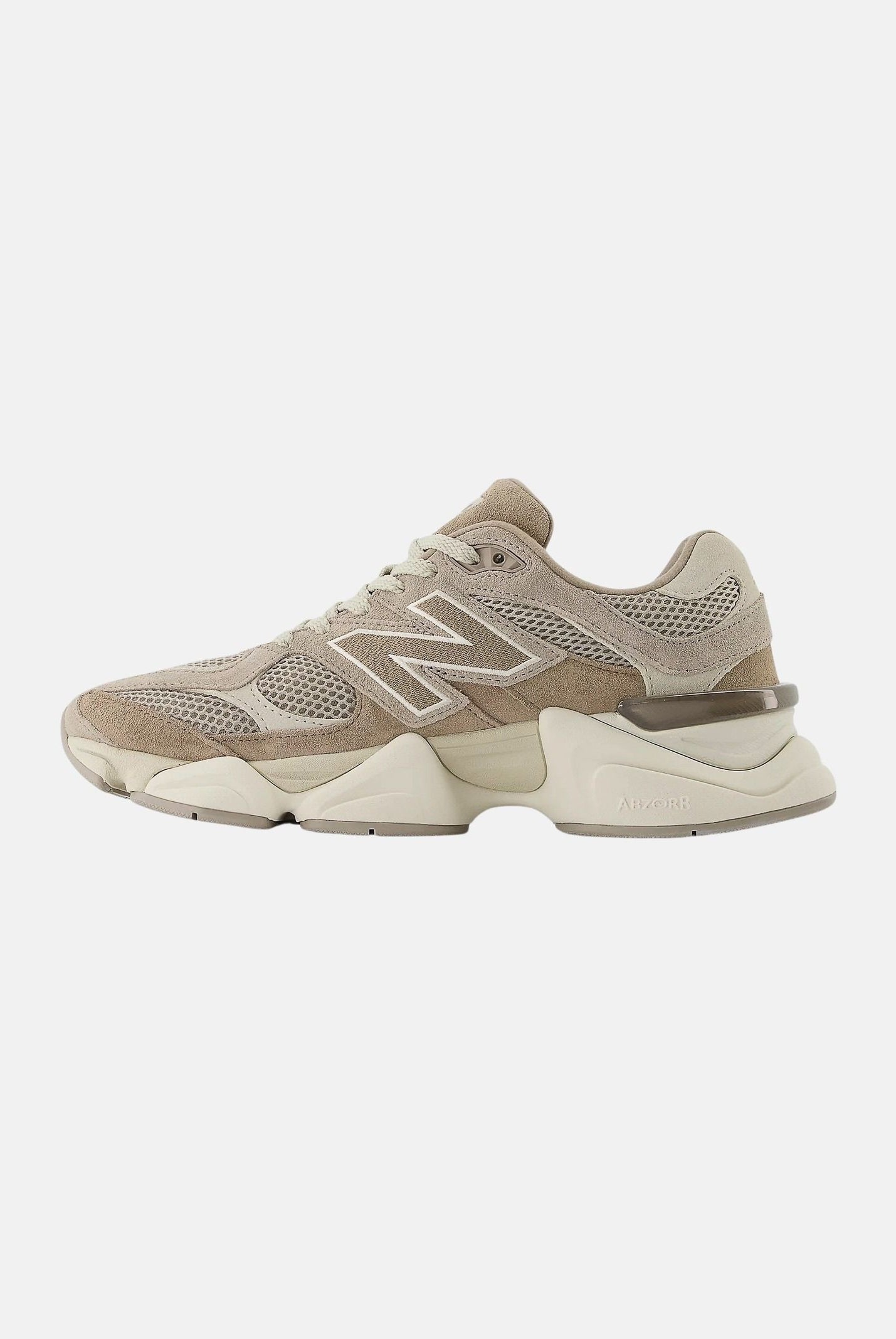 NEW BALANCE Sneakers 9060 marroni da uomo e donna con logo laterale U9060ERC . NEW BALANCE