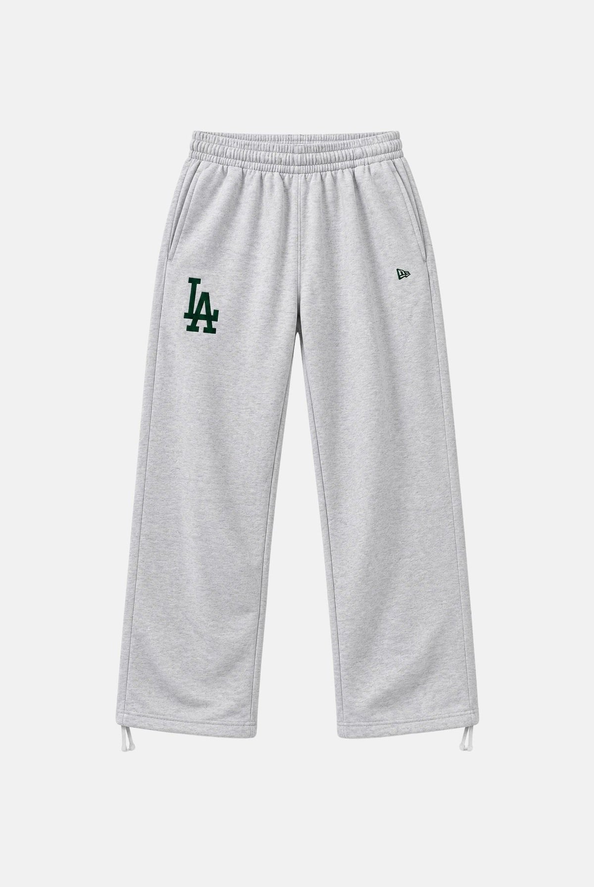 NEW ERA Pantaloni grigi per uomo e donna con logo stampato sulla gamba 14884623 . NEW ERA