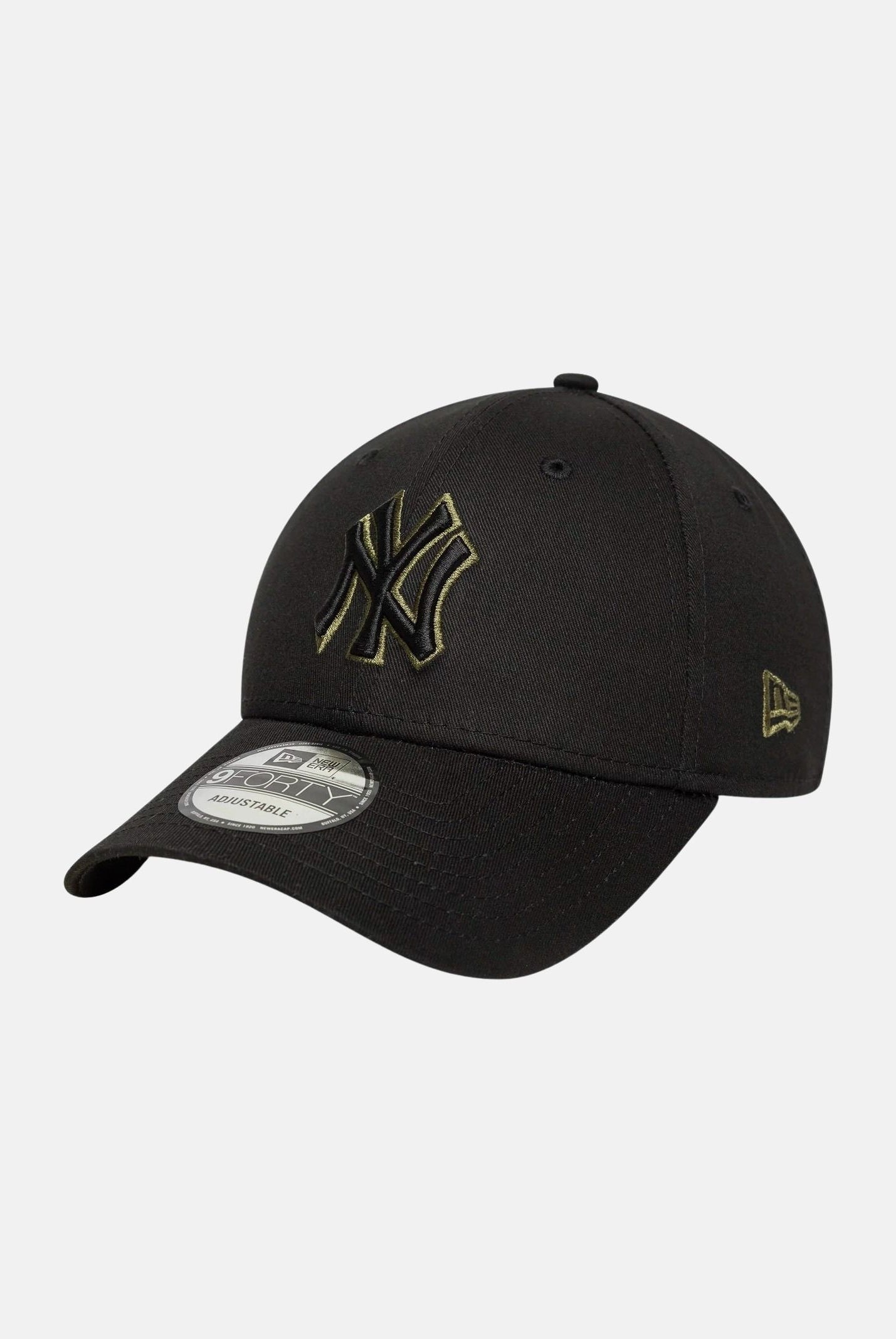 NEW ERA Cappello MLB TEAM OUTLINE NEW YORK nero per uomo e donna con logo NY ricamato 60759089 . NEW ERA