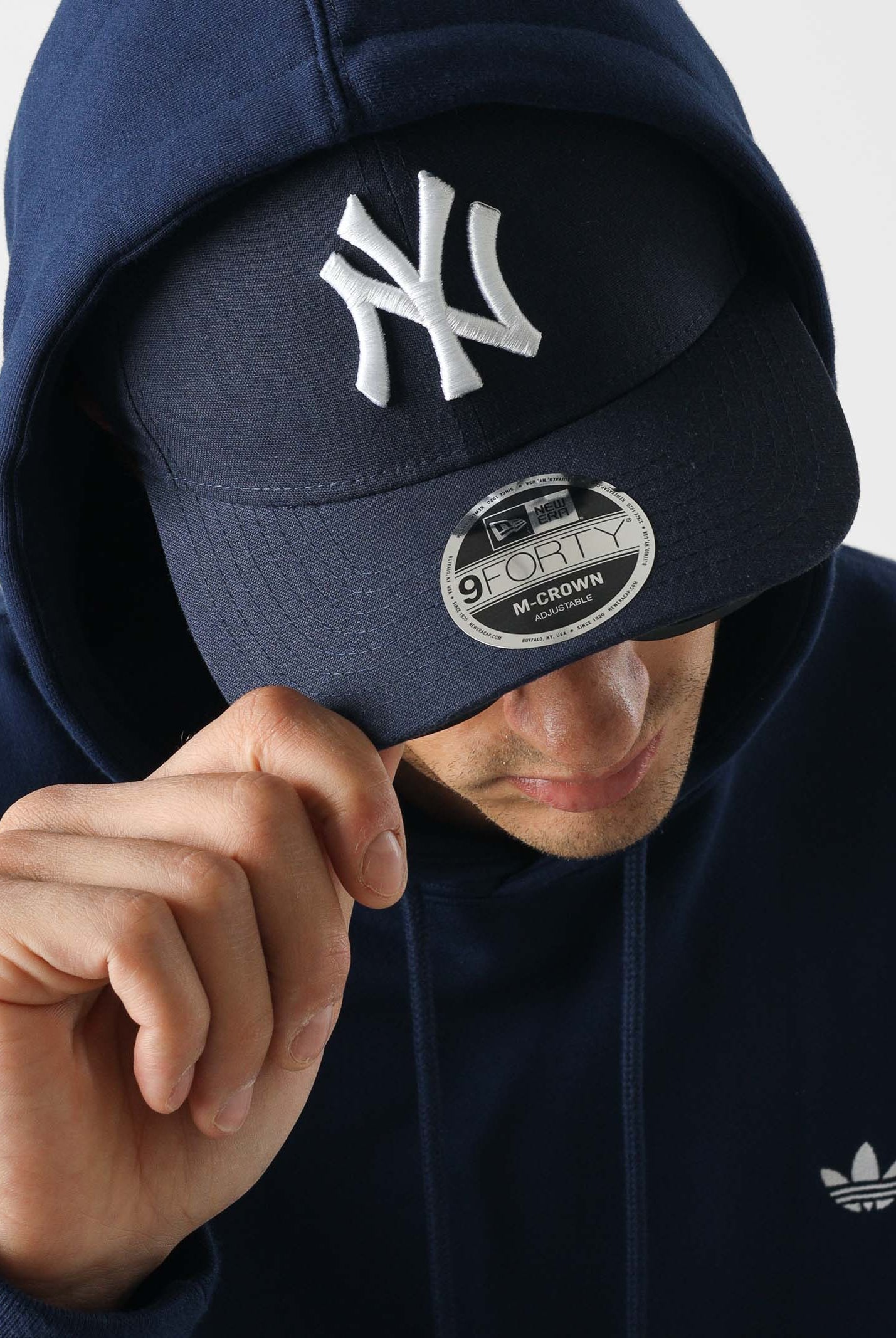 NEW ERA Cappello con visiera 9FORTY M-Crown New York Yankees MLB Linen blu per uomo e donna 60856291 . NEW ERA