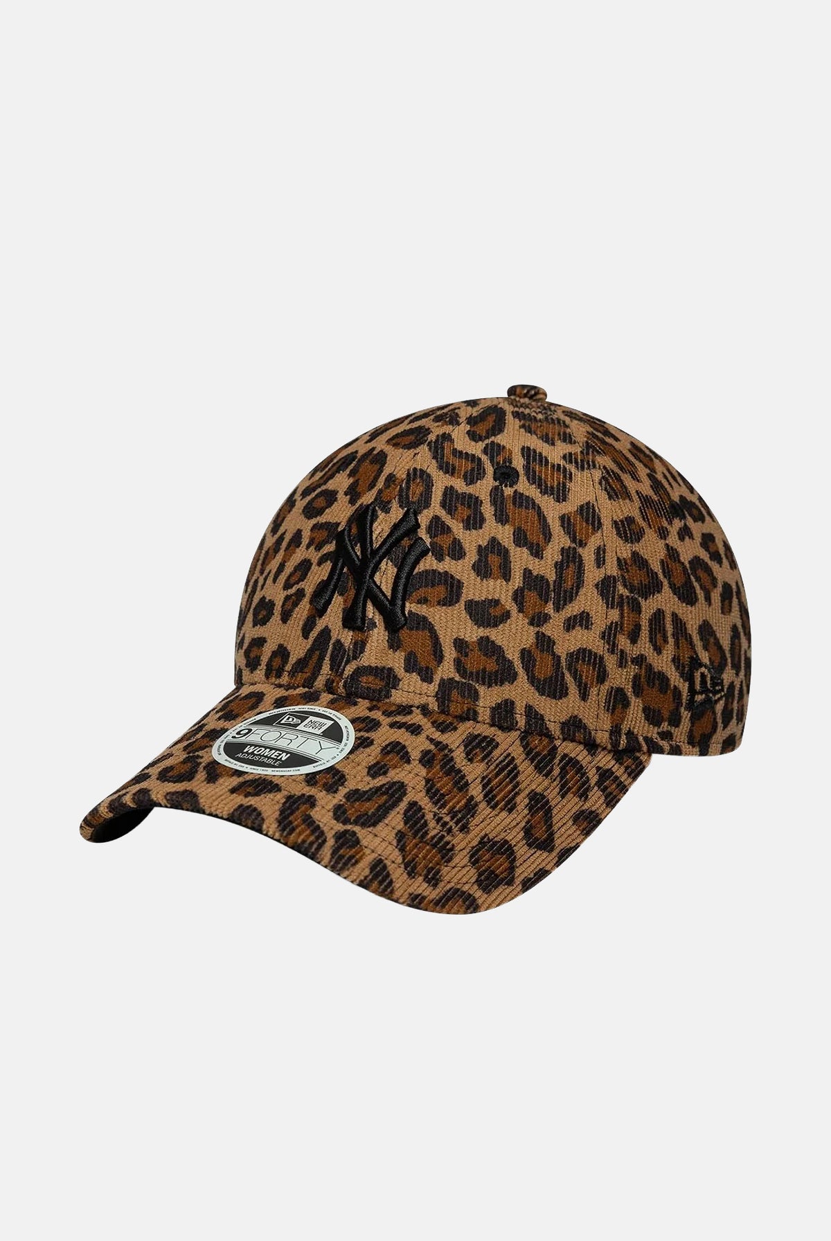 NEW ERA Cappello con visiera 9FORTY NY YANKEES LEOPARD marrone da donna con stampa leopardata classica 60915775 . NEW ERA