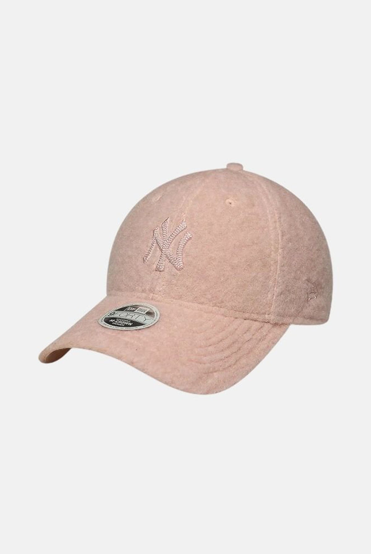 NEW ERA Cappello con visiera 9FORTY rosa antico per donna con logo NY ricamato in rilievo. 60915792 . NEW ERA