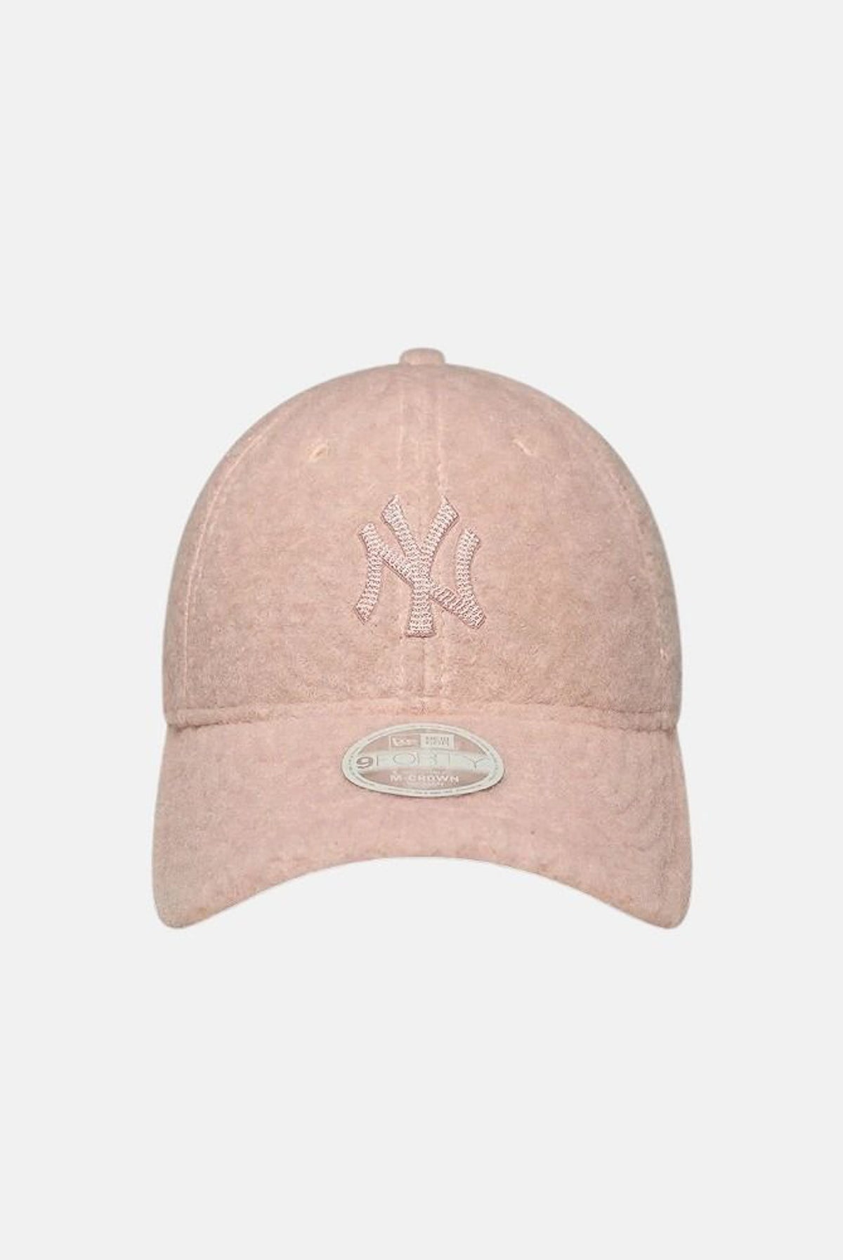 NEW ERA Cappello con visiera 9FORTY rosa antico per donna con logo NY ricamato in rilievo. 60915792 . NEW ERA