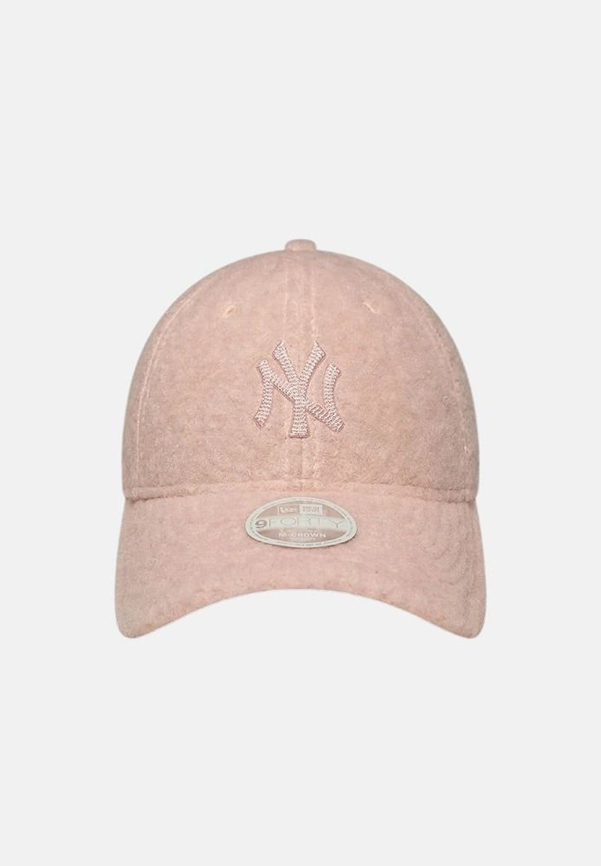 NEW ERA Cappello con visiera 9FORTY rosa antico per donna con logo NY ricamato in rilievo. 60915792 . NEW ERA