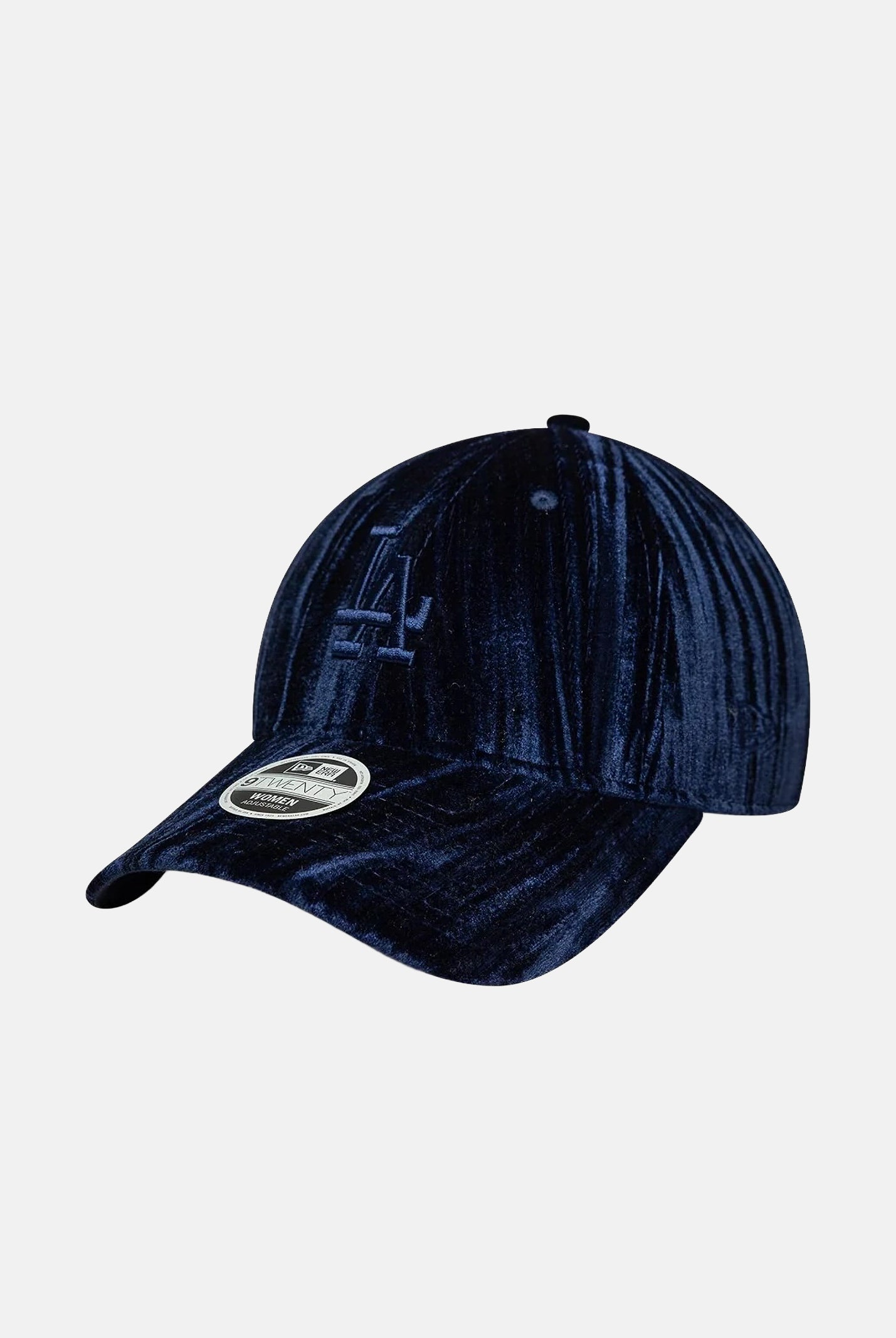 NEW ERA Cappello con visiera 9FORTY LA DODGERS VELVET navy per donna in morbido velluto a coste 60915796 . NEW ERA