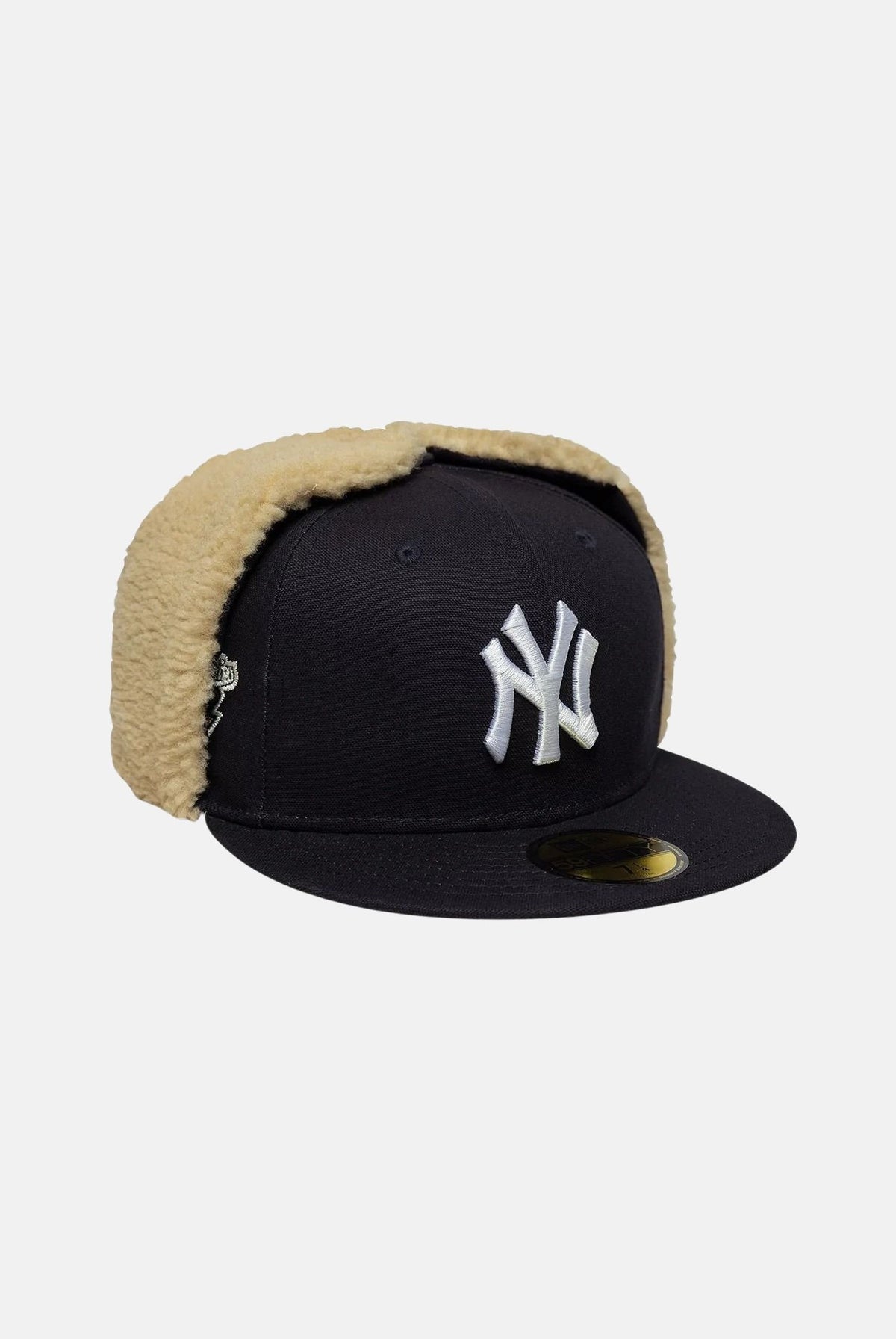 NEW ERA Cappello con visiera NEW YORK YANKEES MLB blu navy per uomo e donna con paraorecchie foderati 60915831 . NEW ERA