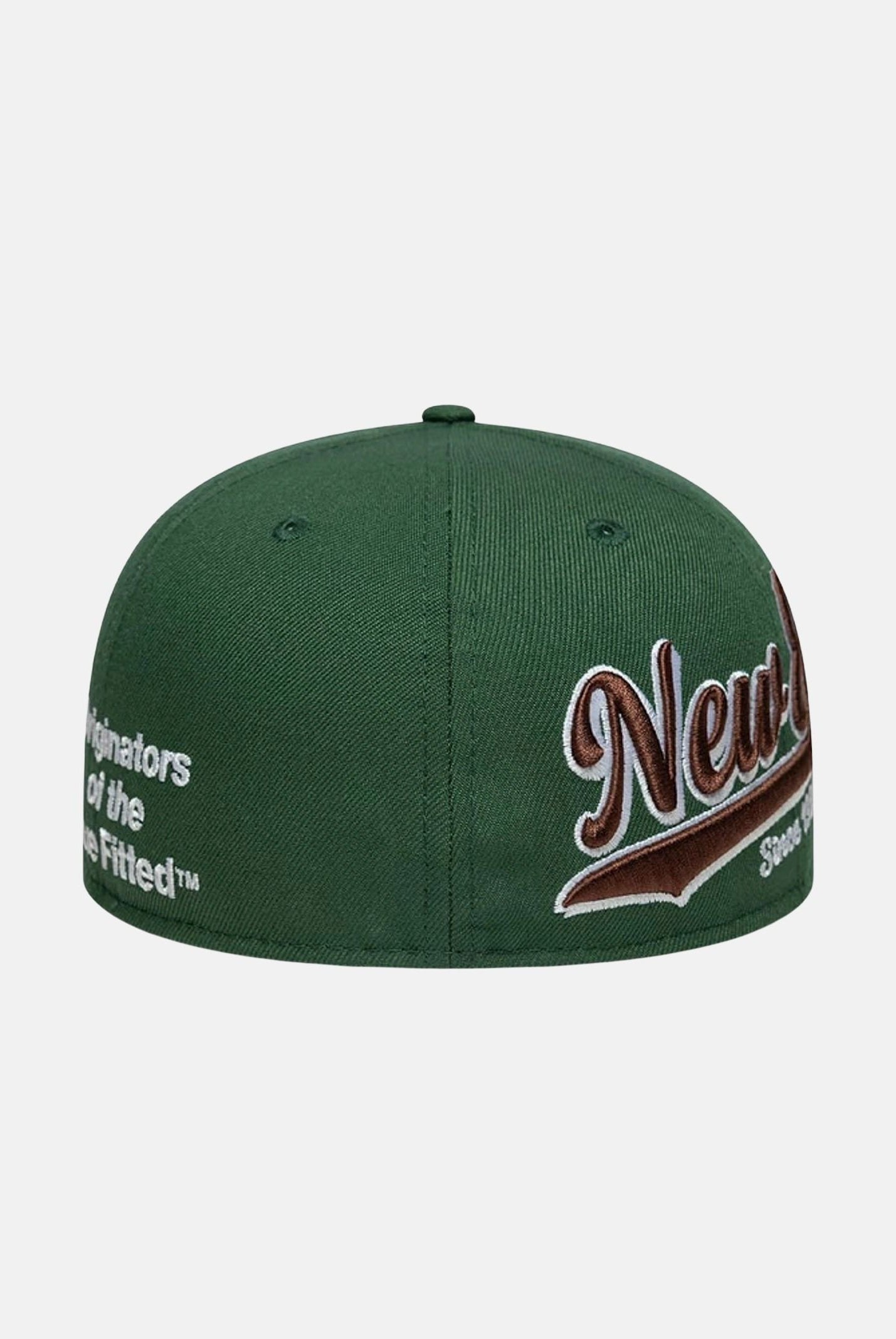 NEW ERA Cappello con visiera dritta 59FIFTY NEW YORK verde per uomo e donna 60915976 . NEW ERA