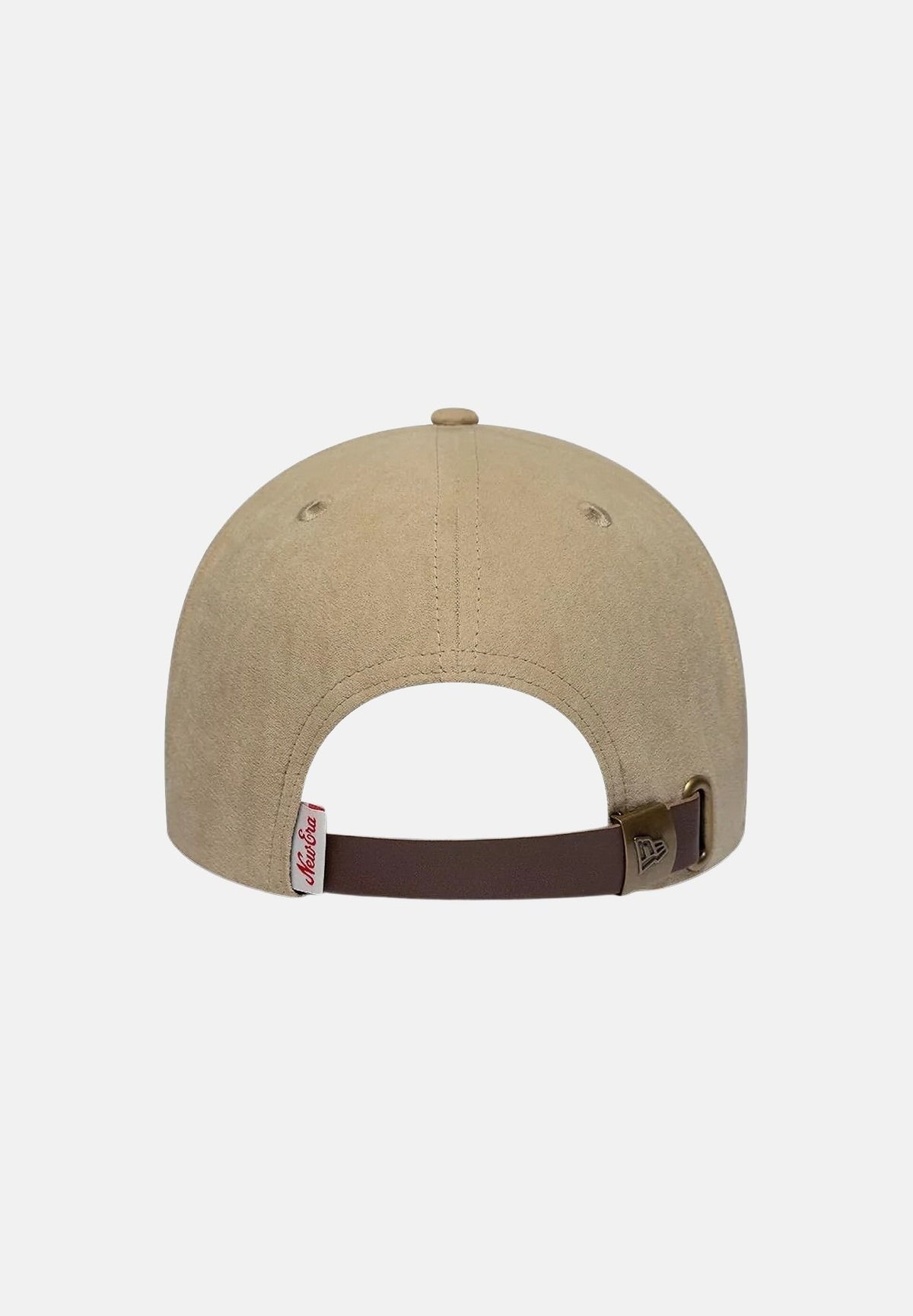 NEW ERA Cappello con visiera 9FORTY M-CROWN A-FRAME FAUX SUEDE STN beige chiaro per uomo e donna con patch ovale e visiera curva. 60960244 . NEW ERA