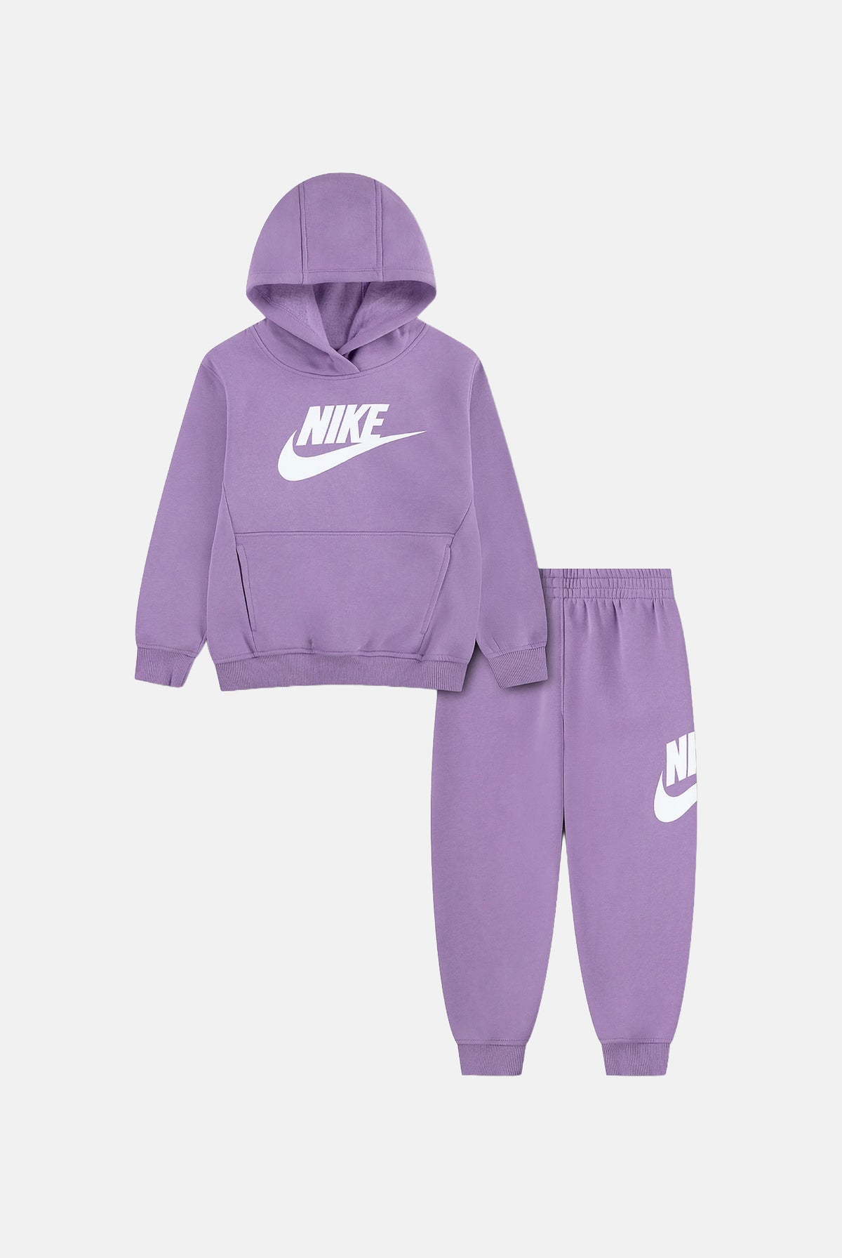 NIKE Tuta CLUB FLEECE 2-PIECE SET lilla per neonato 66L135 P6H NIKE