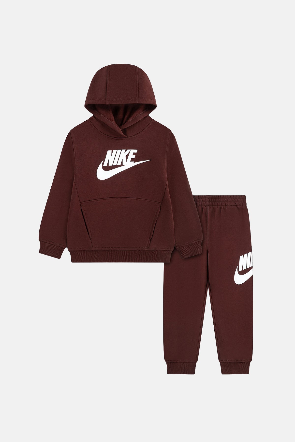 NIKE Tuta CLUB FLEECE 2-PIECE SET bordeaux per neonato 66L135 X4X NIKE
