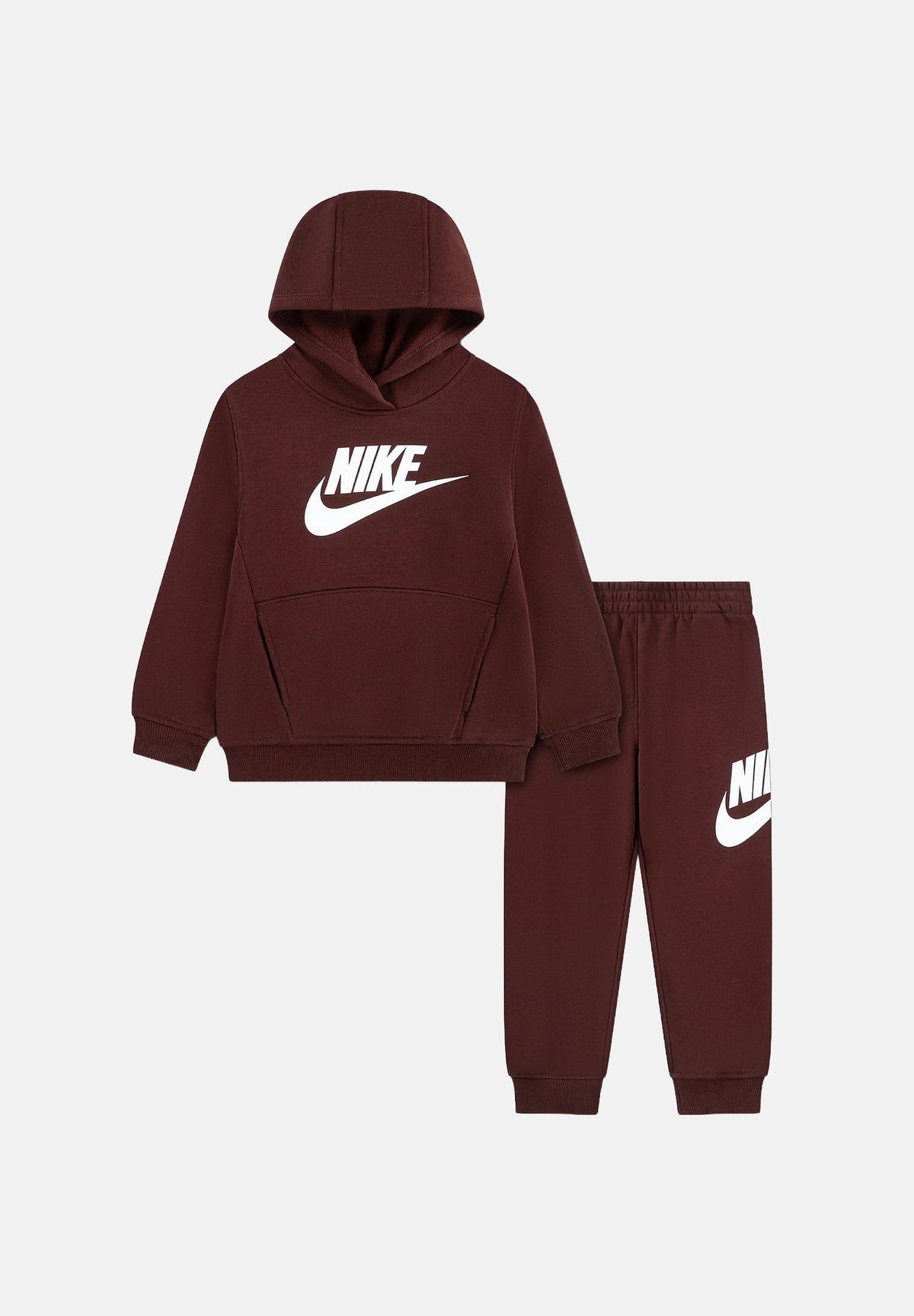NIKE Tuta CLUB FLEECE 2-PIECE SET bordeaux per neonato 66L135 X4X NIKE