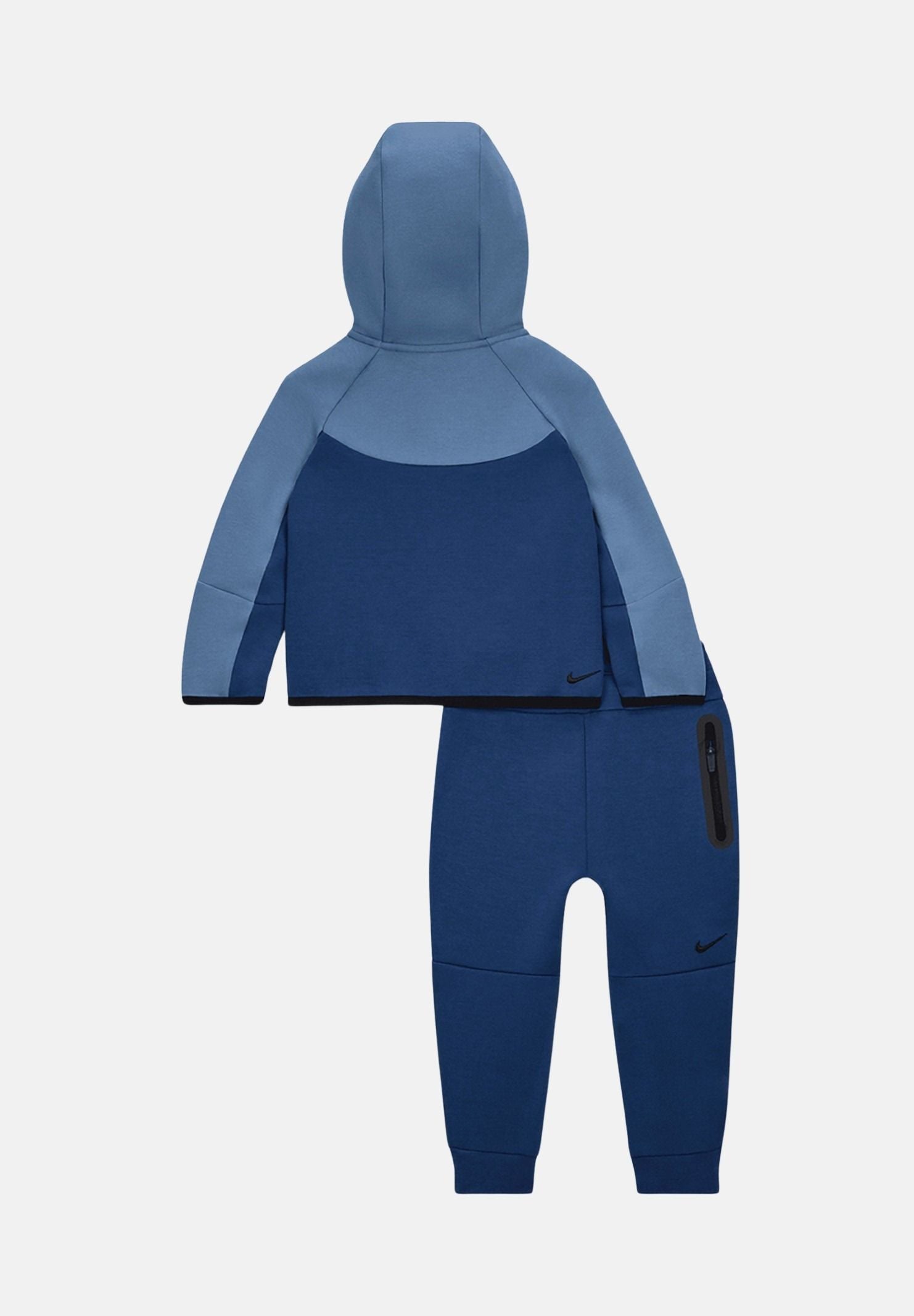 NIKE Tuta Tech Fleece azzurra da neonato 66M880 U1T NIKE