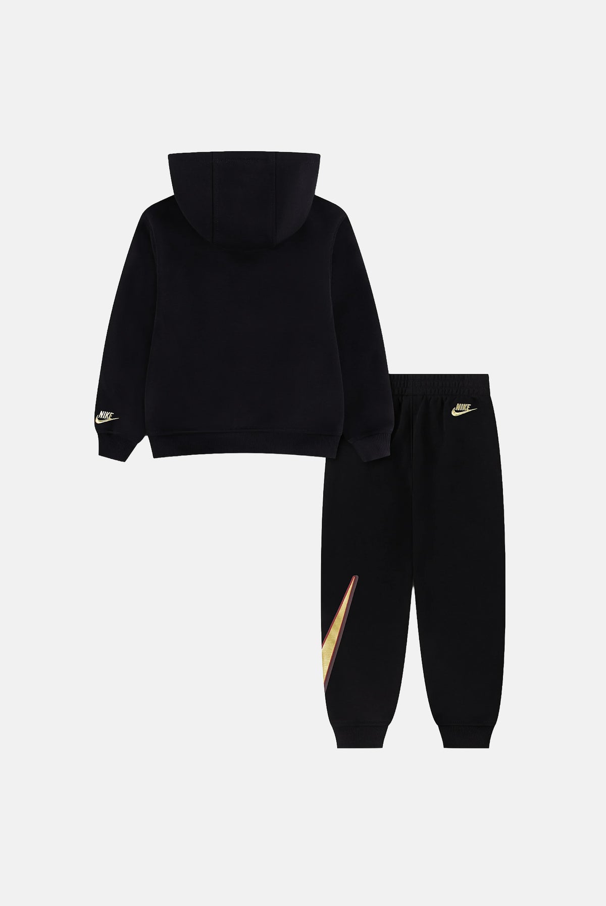 NIKE Tuta JUST DO IT 2-PIECE SET nera-multicolore da neonato 66P458 023 NIKE