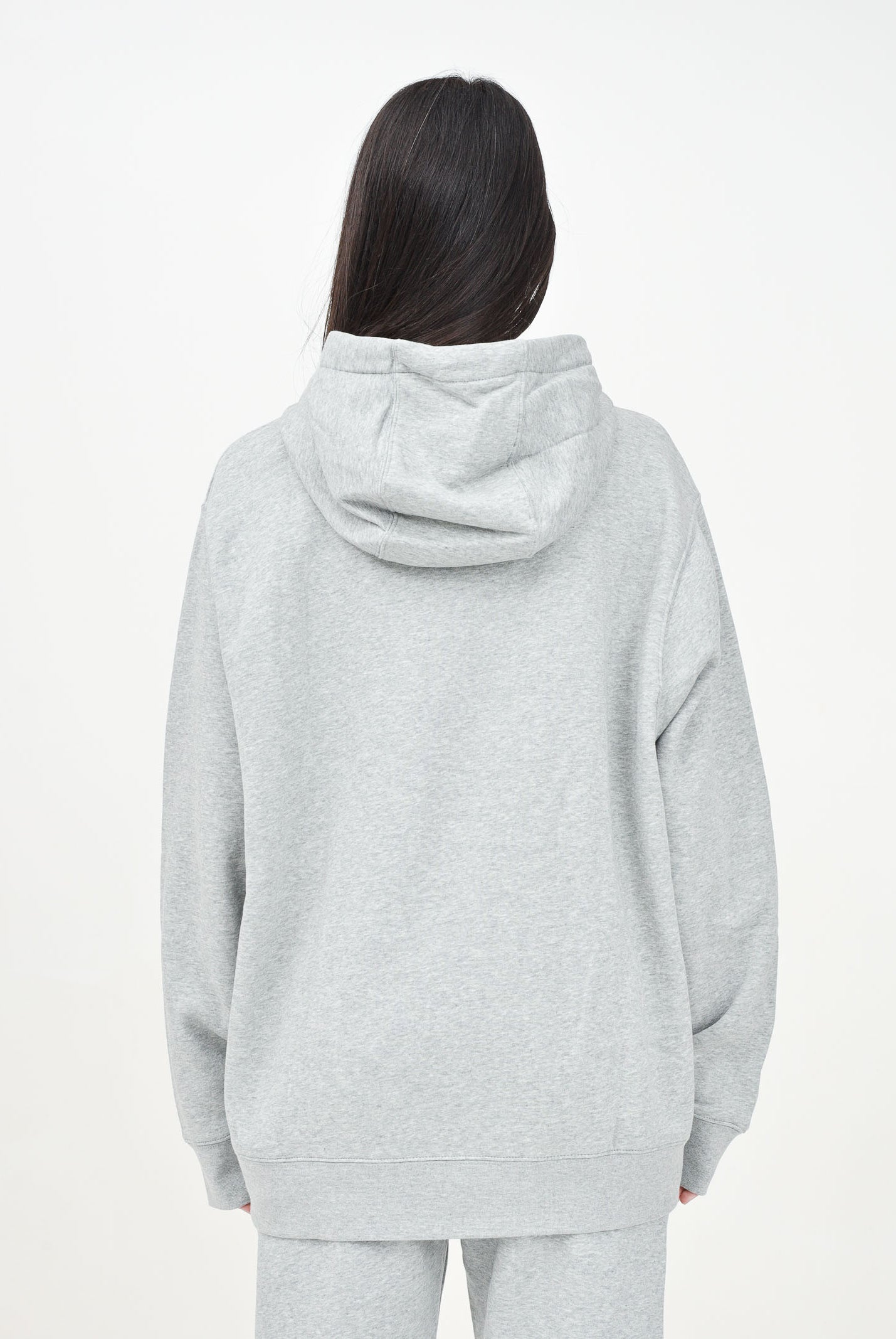 NIKE Felpa SPORTSWEAR con cappuccio grigia per uomo e donna BV2654 063 NIKE