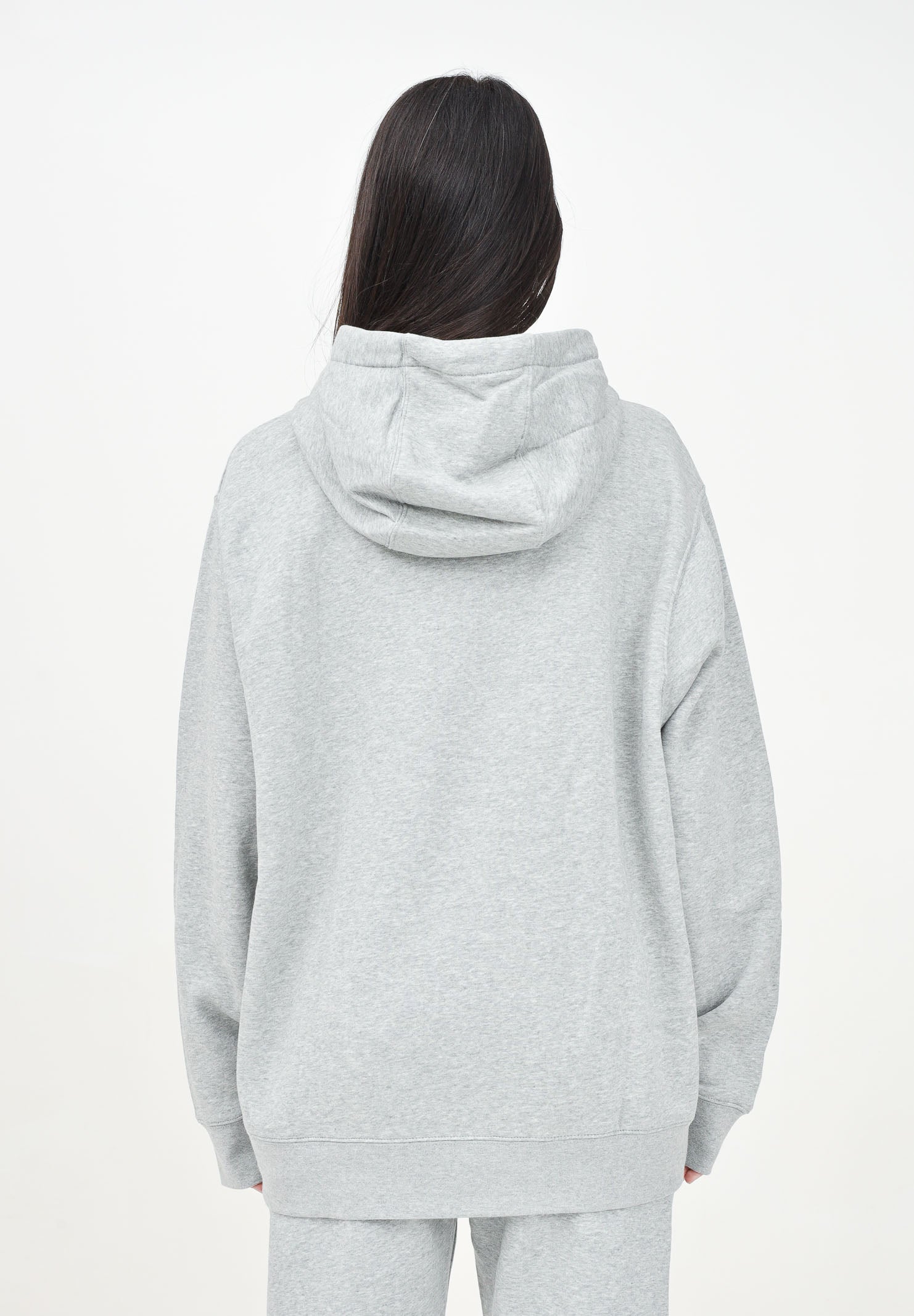 NIKE Felpa SPORTSWEAR con cappuccio grigia per uomo e donna BV2654 063 NIKE