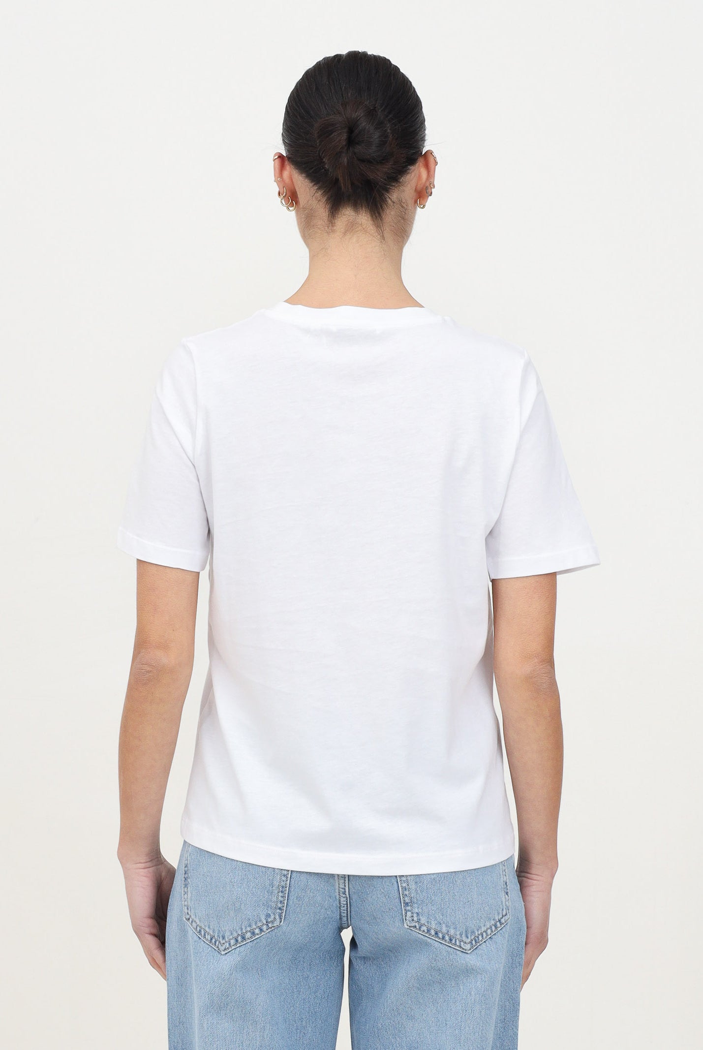 ONLY T-shirt a manica corta bianca da donna 15270390 WI ONLY