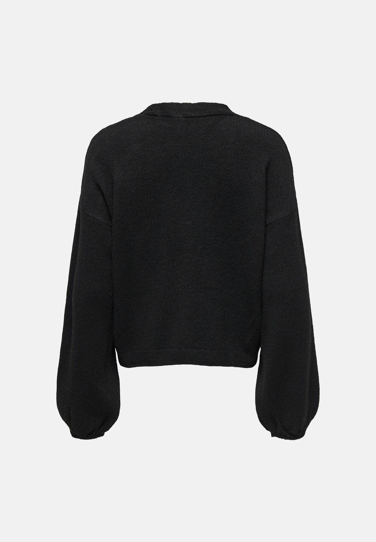 ONLY Cardigan nero per donna con dettagli fiocchetti decorativi. 15343634 BL ONLY