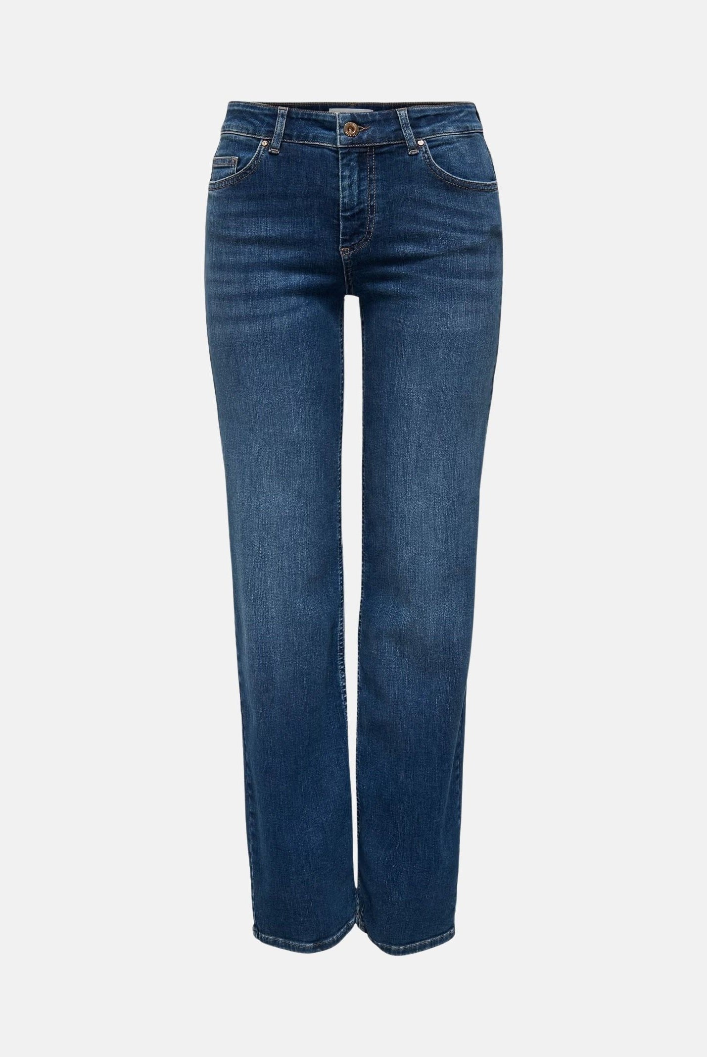 ONLY Jeans ONLBLUSH straight denim lavaggio scuro da donna <BR/>. 15344167 DABL ONLY