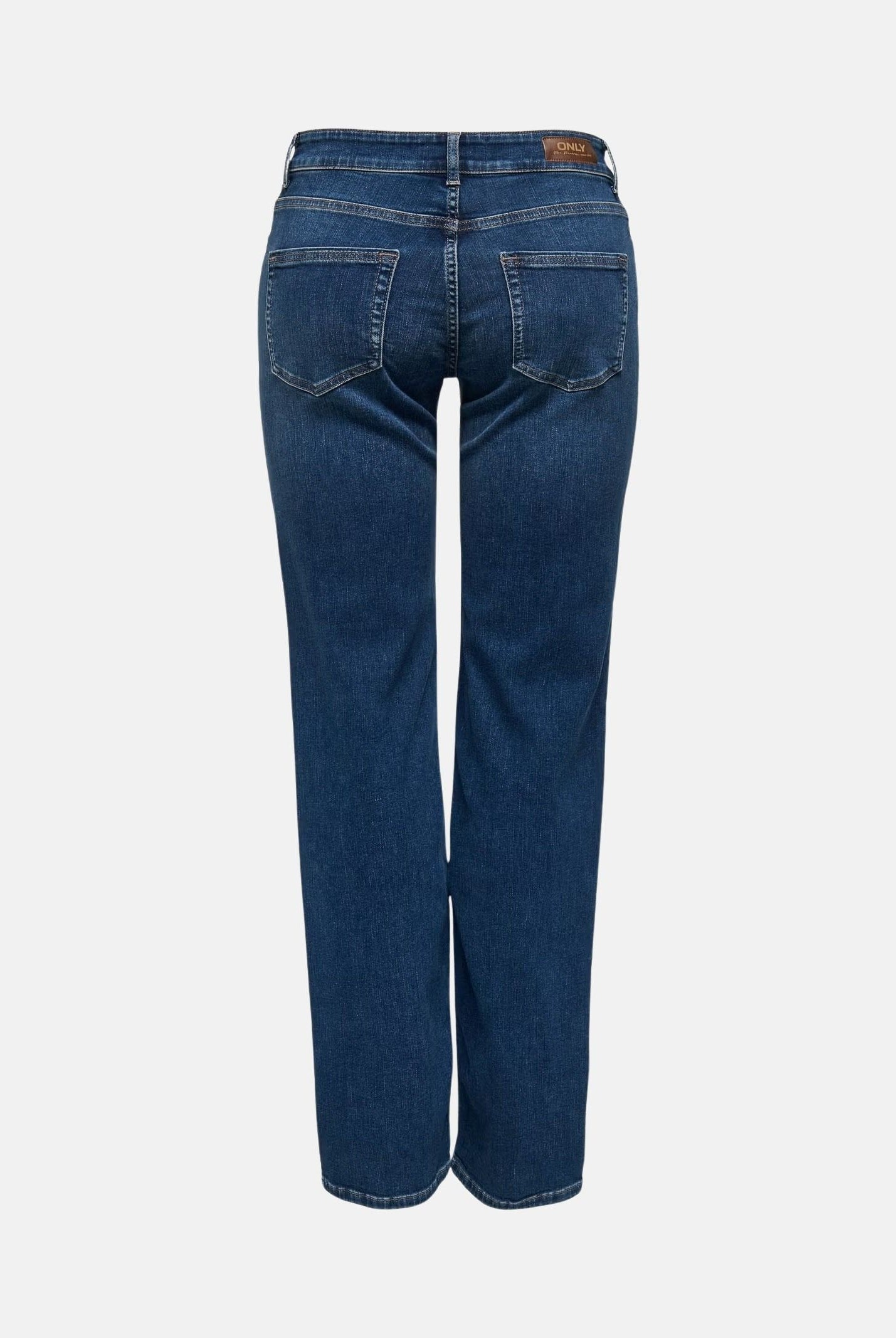 ONLY Jeans ONLBLUSH straight denim lavaggio scuro da donna <BR/>. 15344167 DABL ONLY