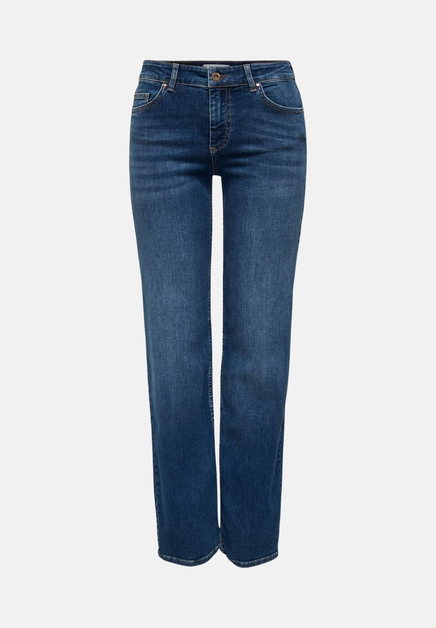 ONLY Jeans ONLBLUSH straight denim lavaggio scuro da donna <BR/>. 15344167 DABL ONLY