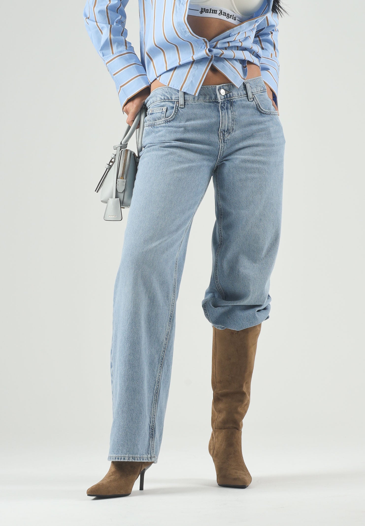 ONLY Jeans ONLBRENDA denim azzurro chiaro da donna <BR/> 15345428 LI ONLY