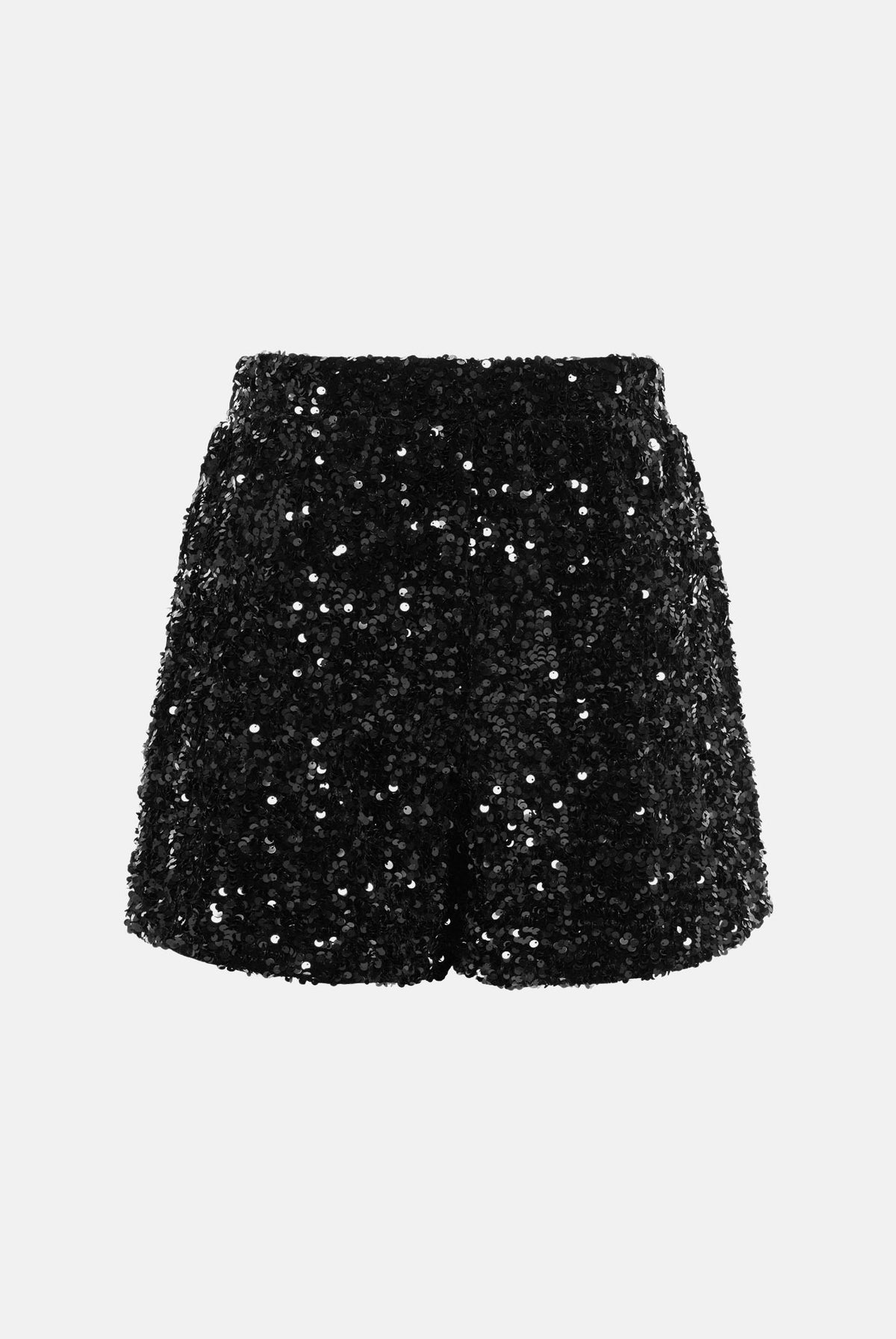 ONLY Shorts ONLCONFIDENCE NEW SEQUINS nero da donna con paiettes applicate 15360164 BLDTS ONLY