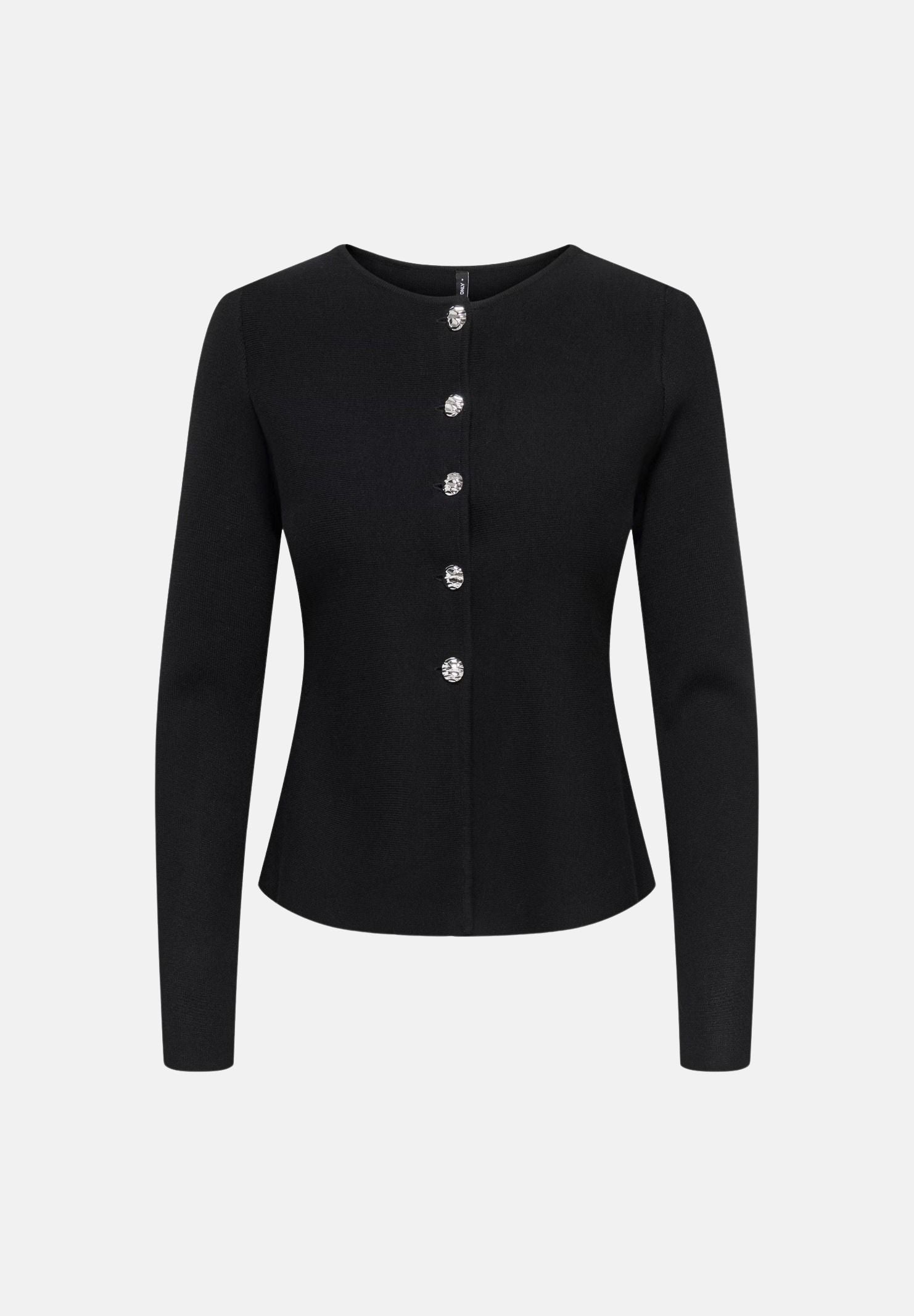 ONLY Cardigan ONLBRIGHT nero da donna con bottoncini 15364267 BLNE ONLY