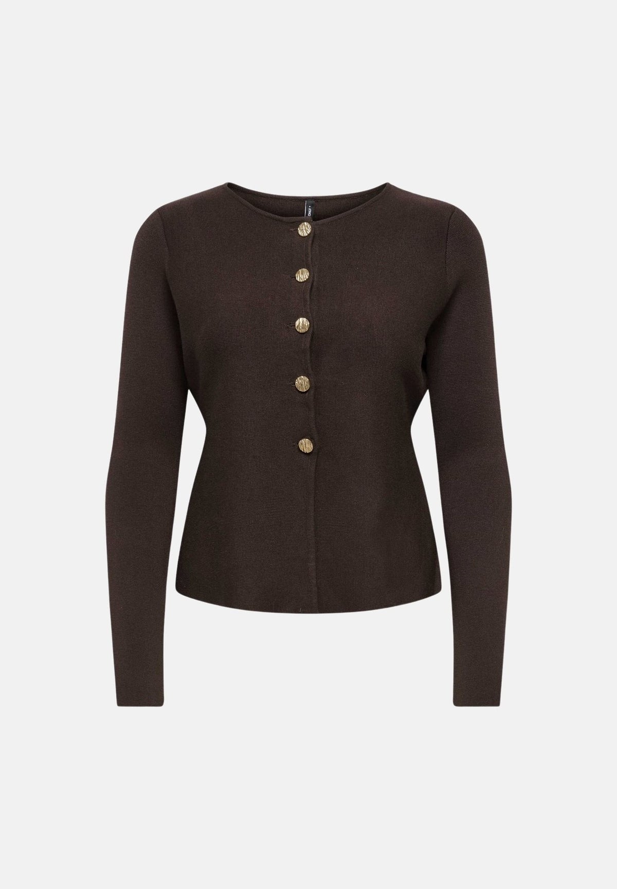 ONLY Cardigan ONLBRIGHT marrone da donna con bottoncini 15364267 CHTO ONLY