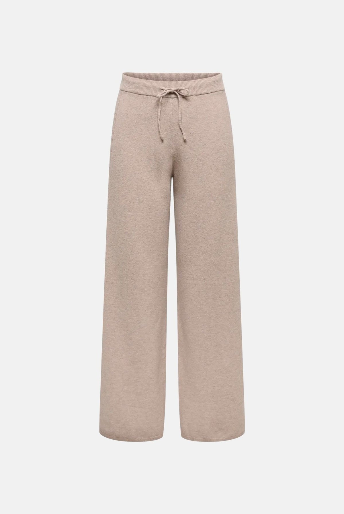 ONLY Pantalone GIGI beige per donna con coulisse regolabile in vita e gamba dritta larga 15374936 MOME ONLY