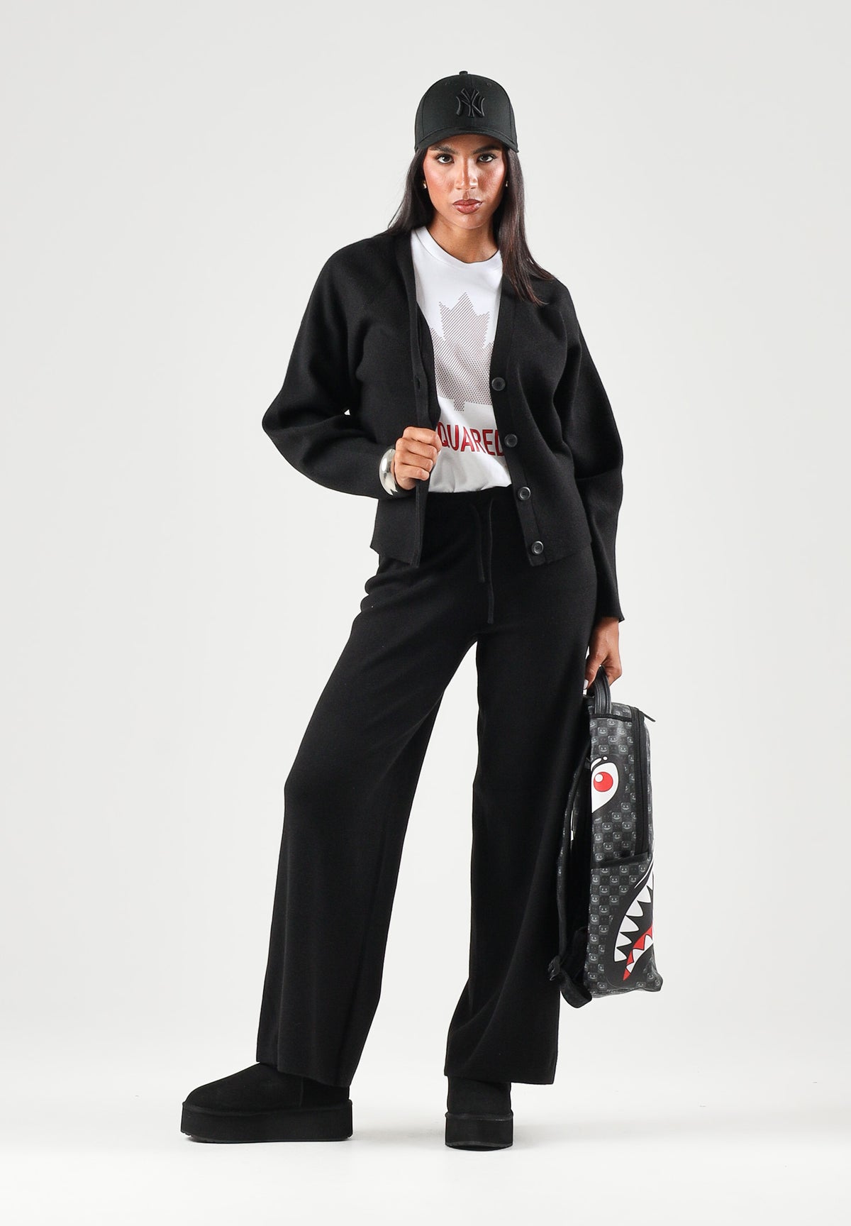 ONLY Cardigan ONLLISA nero da donna con chiusura frontale a bottoni e scollo a V 15374994 BLDTH ONLY