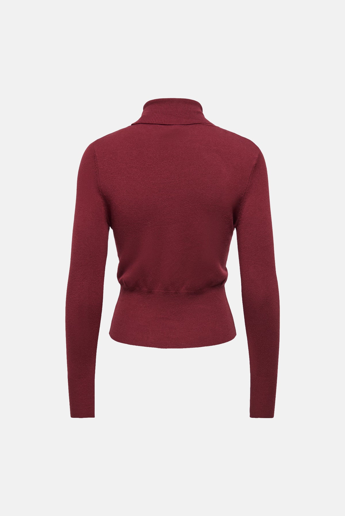 ONLY Dolcevita a collo alto rosso da donna in tessuto morbido 15378350 CA ONLY