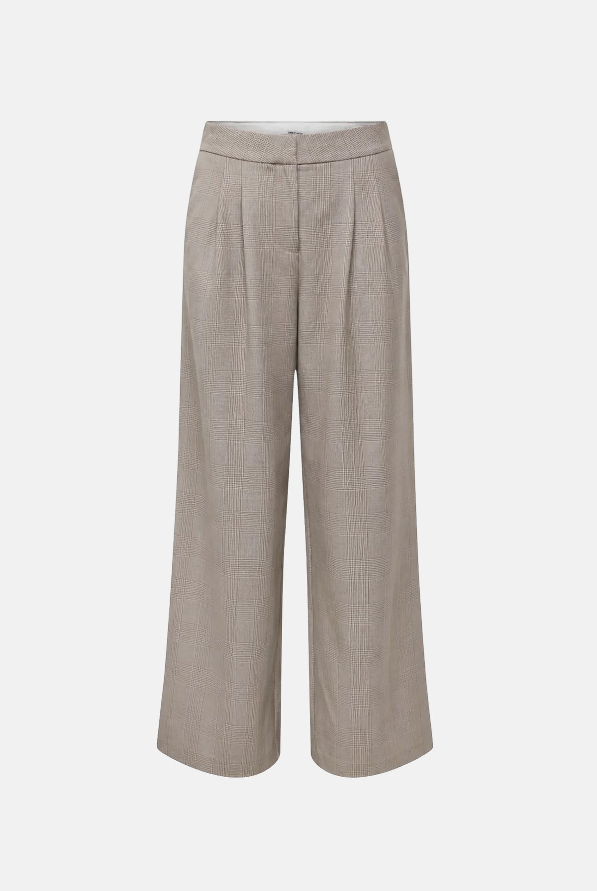 ONLY Pantaloni classici beige da donna dal taglio ampio e vita regolare. 15378529 ST ONLY
