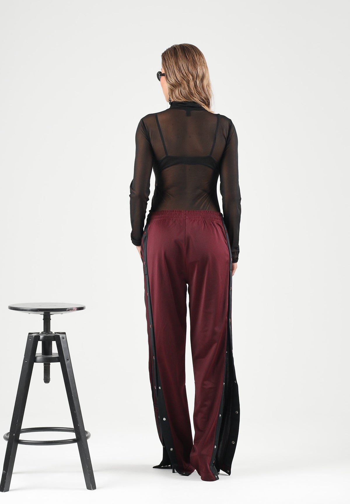 ONLY Body manica lunga ONLOPUS LS GLITTER nero velato da donna 15384894 BL ONLY