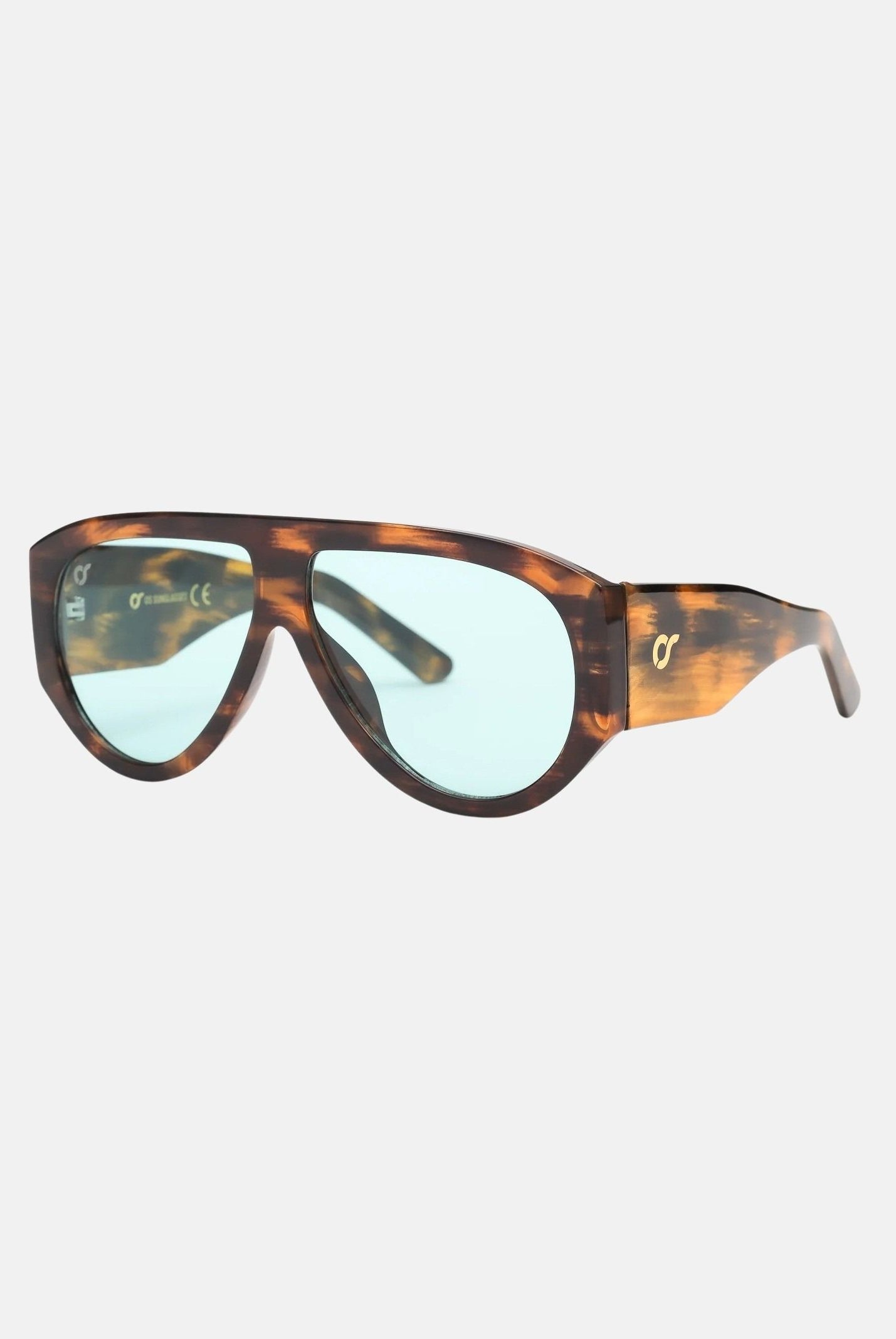 OS SUNGLASSES Occhiali da sole Venezia Havana Blu, uomo donna OS2052 C03 OS SUNGLASSES