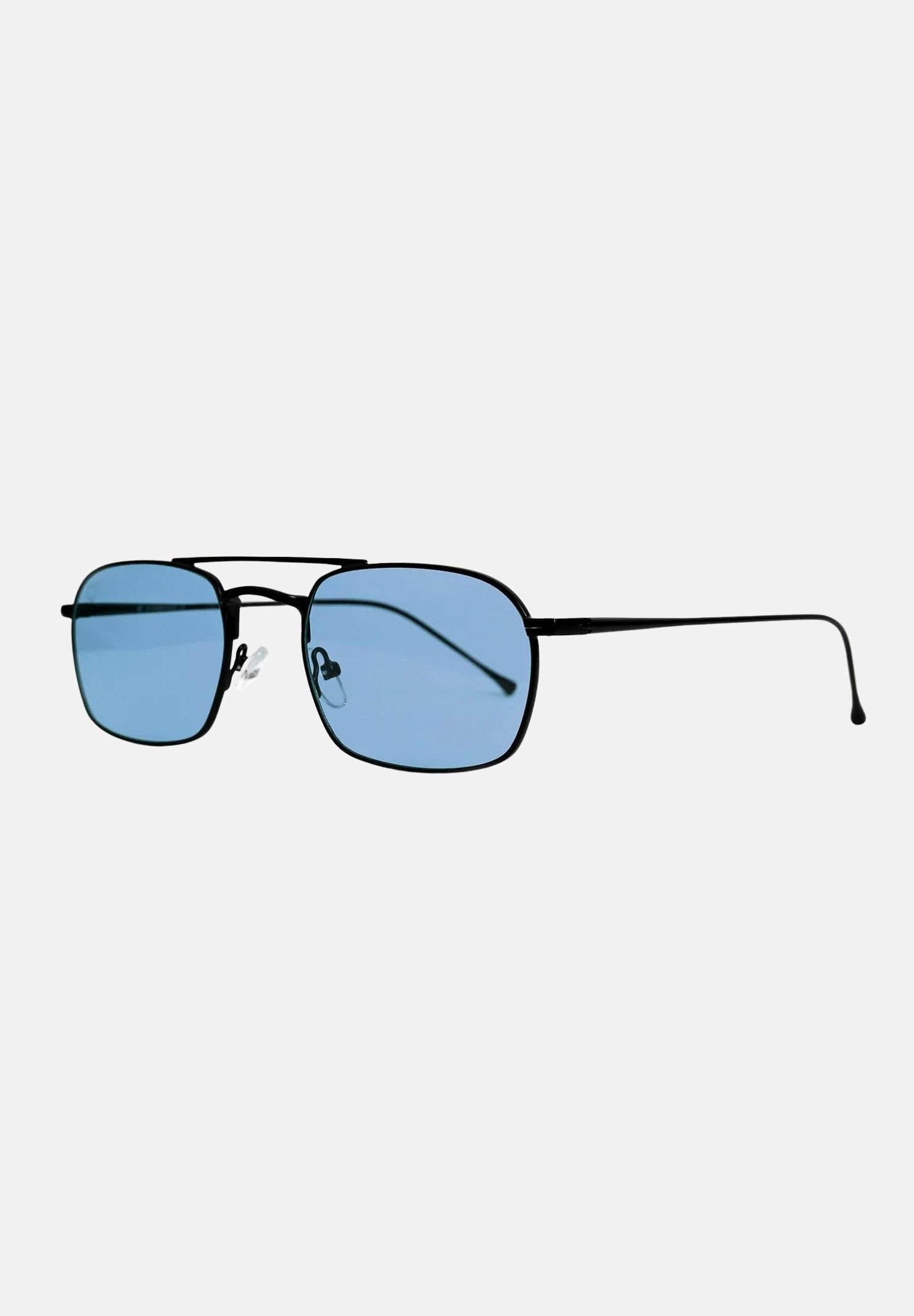 OS SUNGLASSES Occhiali da sole RIO per uomo e donna con lenti rettangolari azzurre OS2055 C02 OS SUNGLASSES