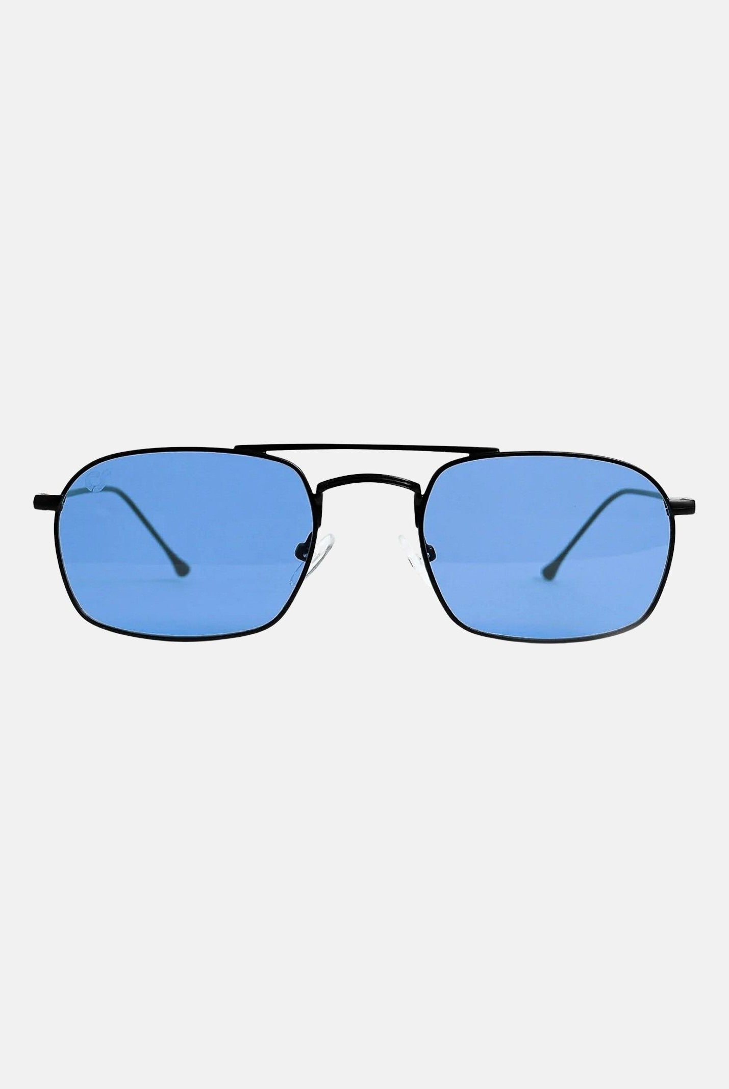 OS SUNGLASSES Occhiali da sole RIO per uomo e donna con lenti rettangolari azzurre OS2055 C02 OS SUNGLASSES