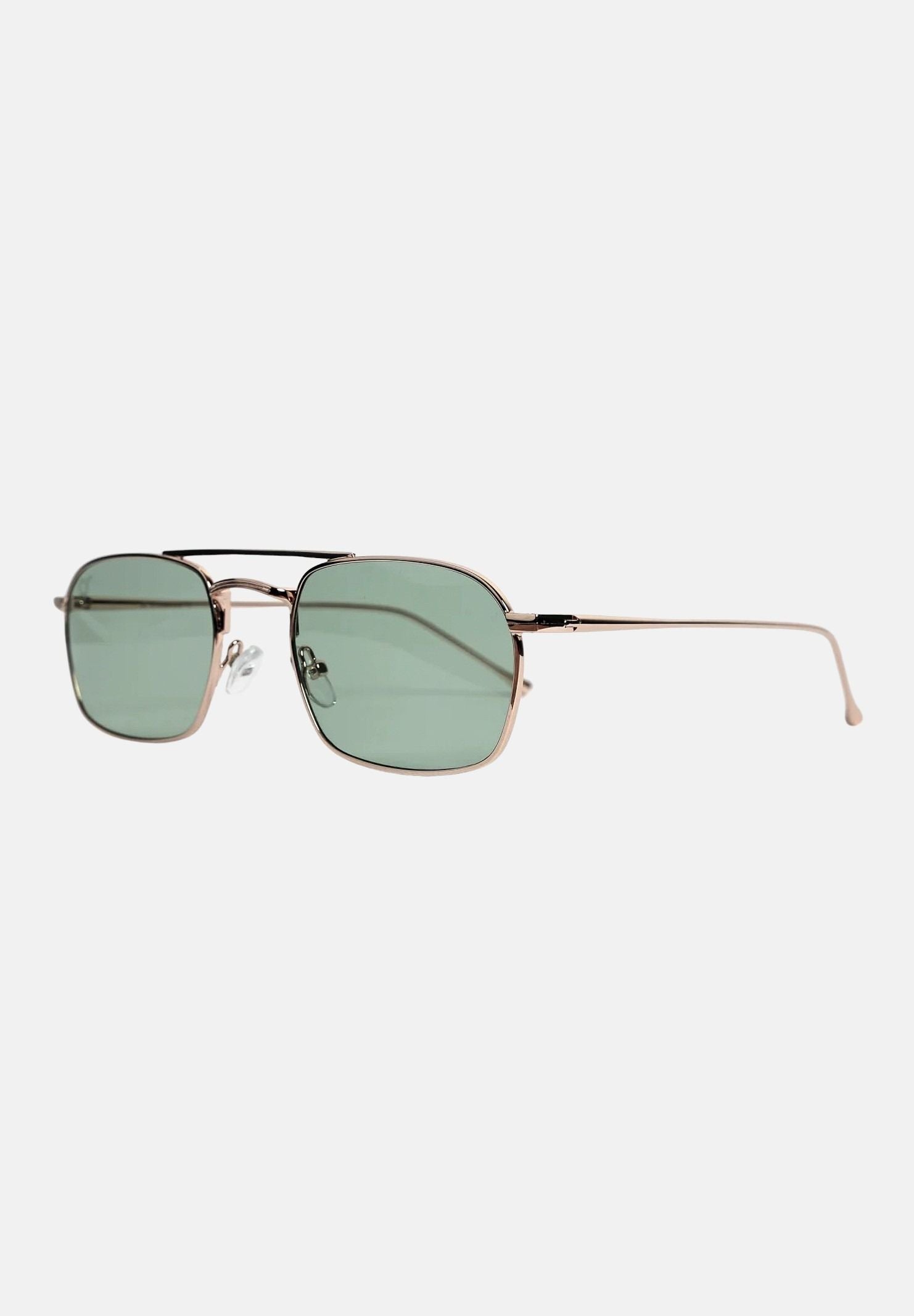 OS SUNGLASSES Occhiali da sole RIO per uomo e donna, con lenti rettangolari verde petrolio OS2055 C03 OS SUNGLASSES